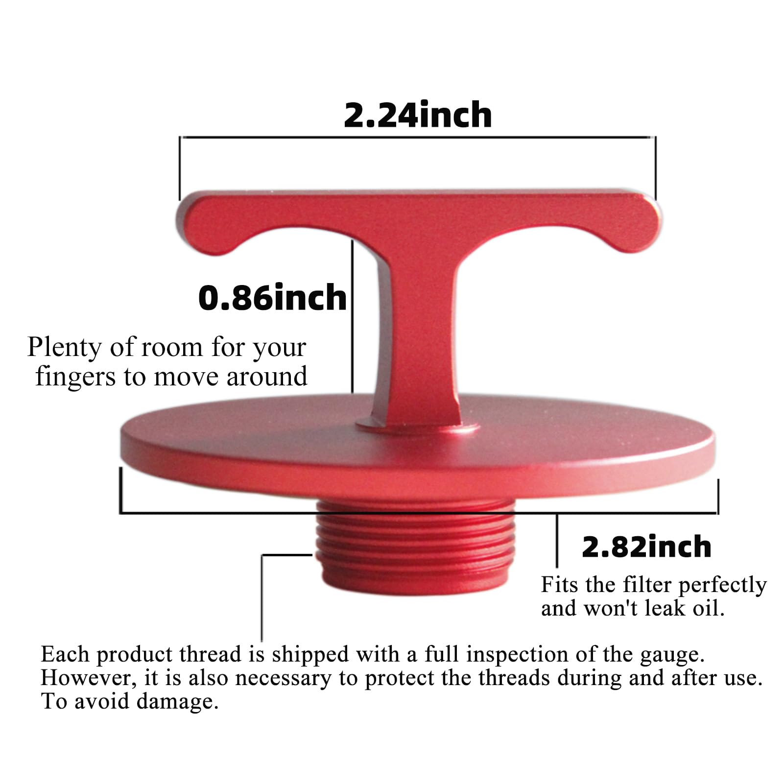 Aluminum Alloy Oil Filter Plug tool, for Dodge Ram 2500, 3500, 4500, 5500 Cummins Turbo Diesel 5.7L 5.9L 6.4L 6.7L MO285 05083285AA Oil Filter Cap Off Tool-car accessories-oil Filter Removal tool