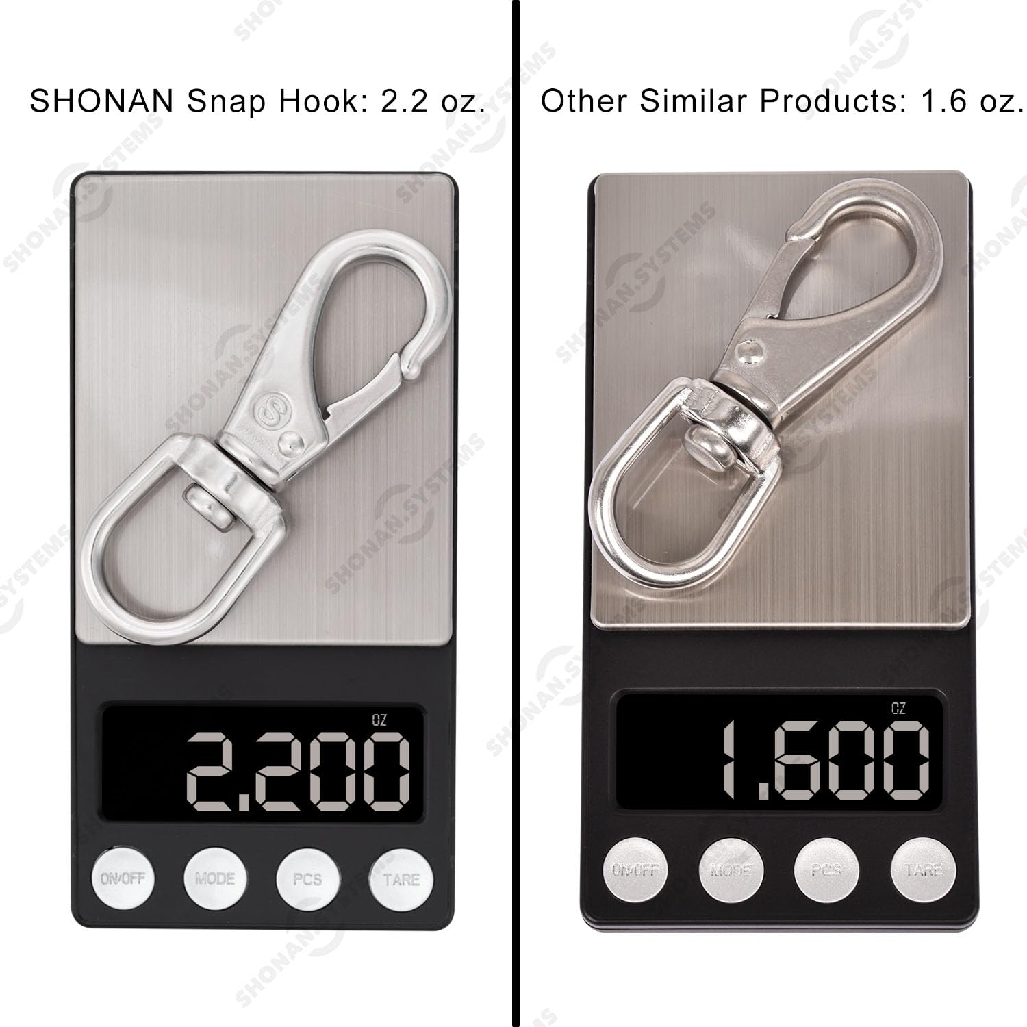 SHONAN Stainless Steel Flag Clips for Flagpole Rope- 4 Pack 3.5 Inch Swivel Snap Hook Flag Pole Clips, Diving Clips Spring Hooks for Dog leashes, Keychains, Boat Ropes, Bird Feeders