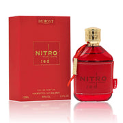 دومونت نيترو الأحمر - 3.4 أونصة - ماء عطر - عطر فاخر للرجال - عطر فواكه، خشبي، زهري وذكوري - رذاذ كولونيا ومعطر جسم يدوم طويلاً - للرجال