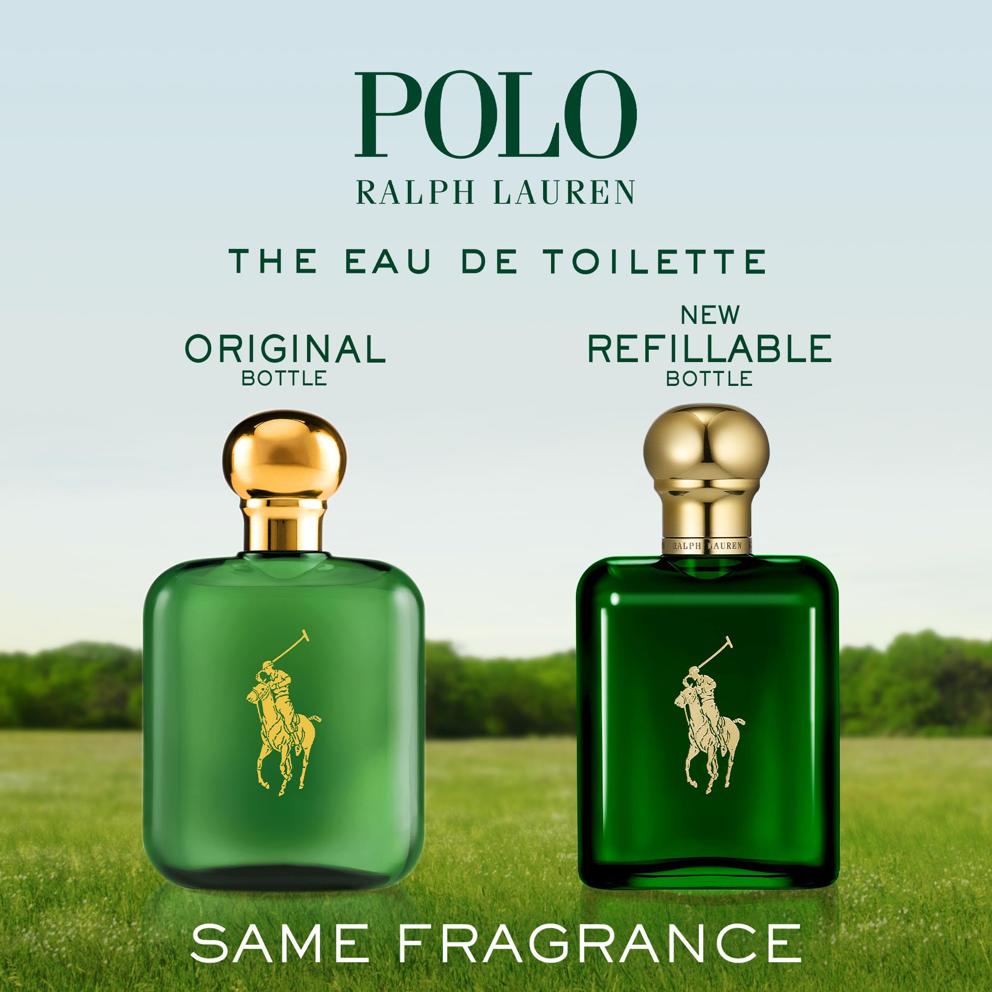 Ralph Lauren - Polo - Eau de Toilette - Men's Cologne - Woody & Spicy - with Pine, Patchouli, Leather, and Tobacco - Medium Intensity - 4.2 Fl Oz
