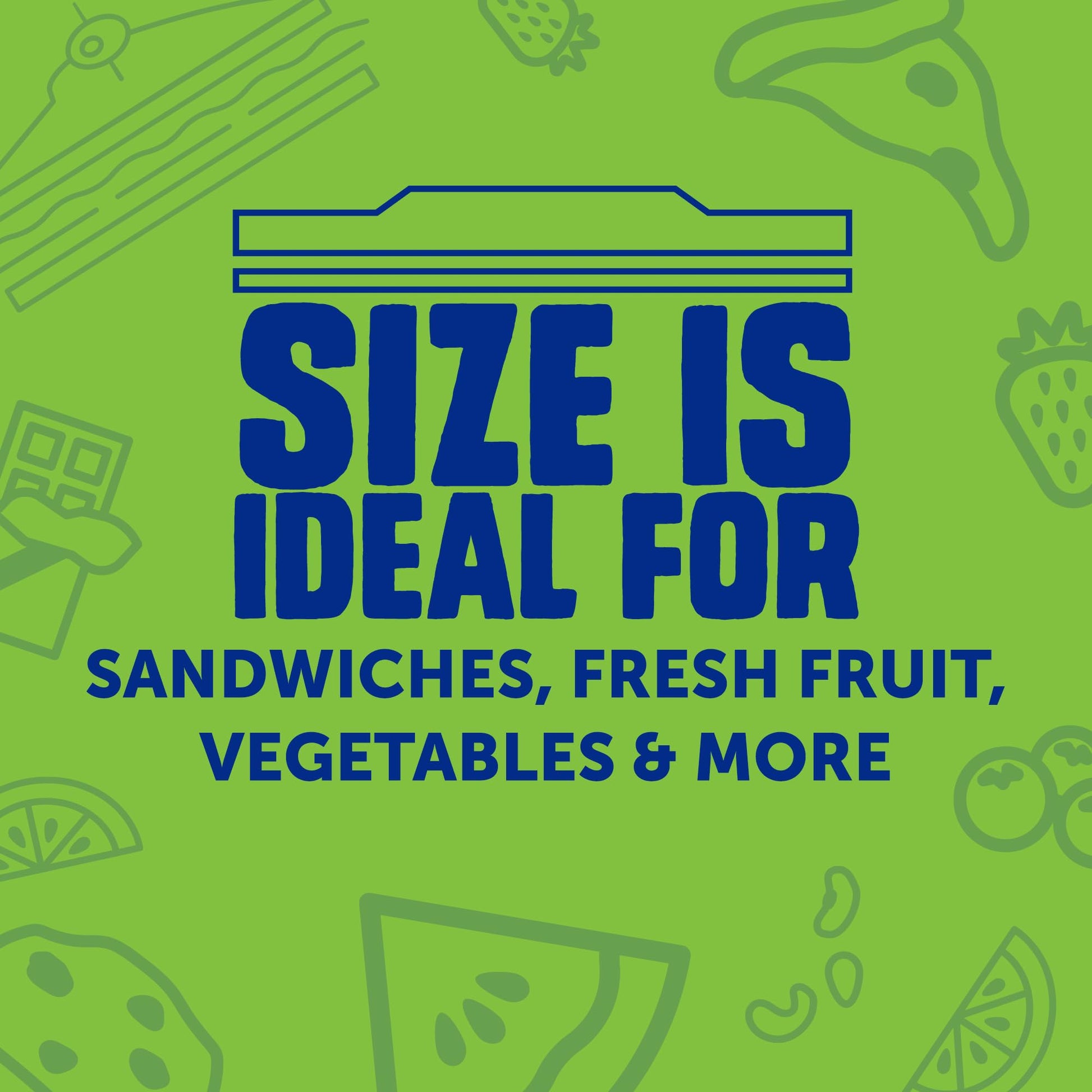 Ziploc Sandwich and Snack Bags with EasyGuide Texture, Plastic Storage Bags with Grip 'n Seal Technology, 105 Bags Total