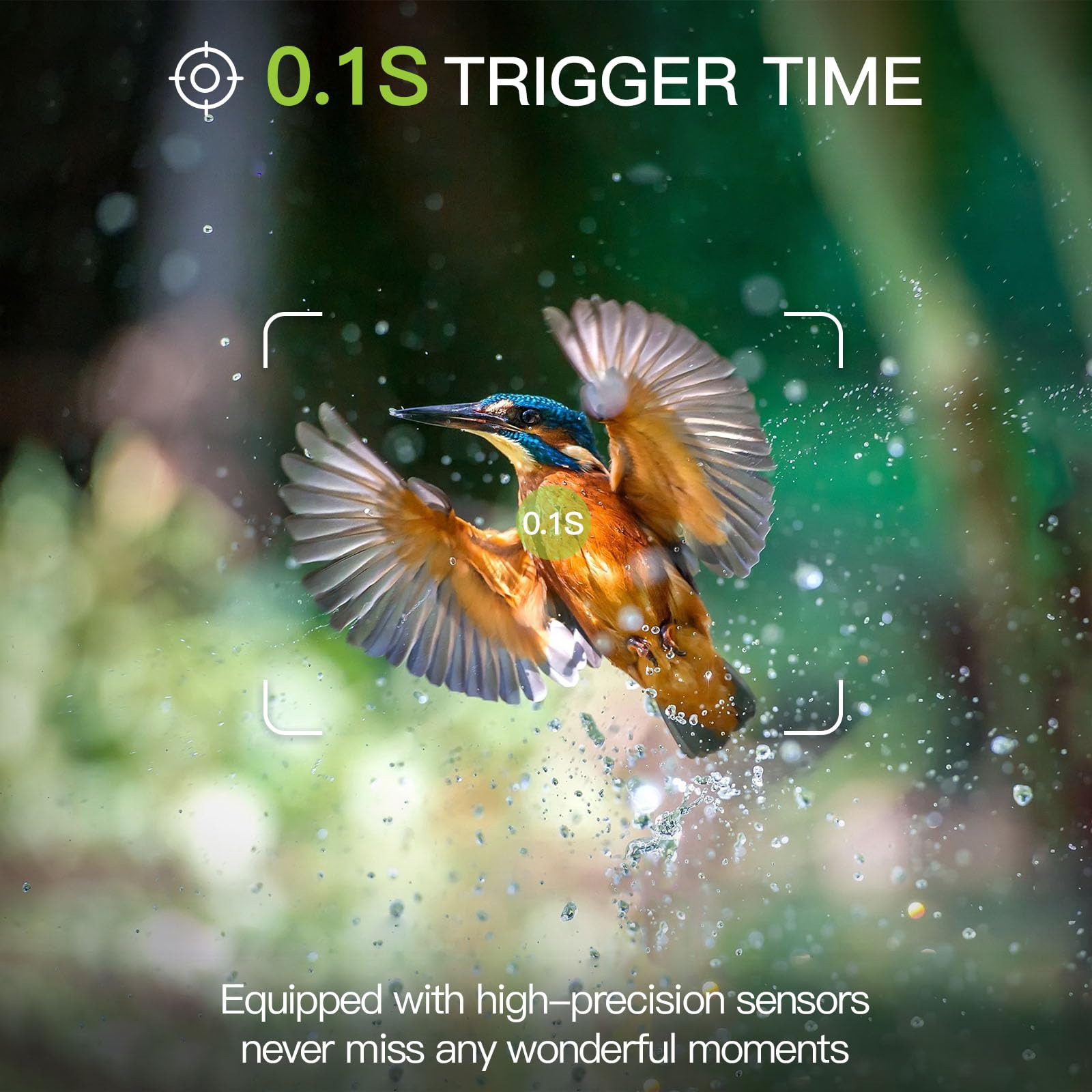 Punvoe Trail Camera 2 Pack 36 MP 2.7K Game Camera 32GB Memory Card 4 Batteries Time 2.0" LCD Screen, Trail Cameras with 120°Wide Night Vision IP66 Waterproof for Monitoring Wildlife Trail Cam