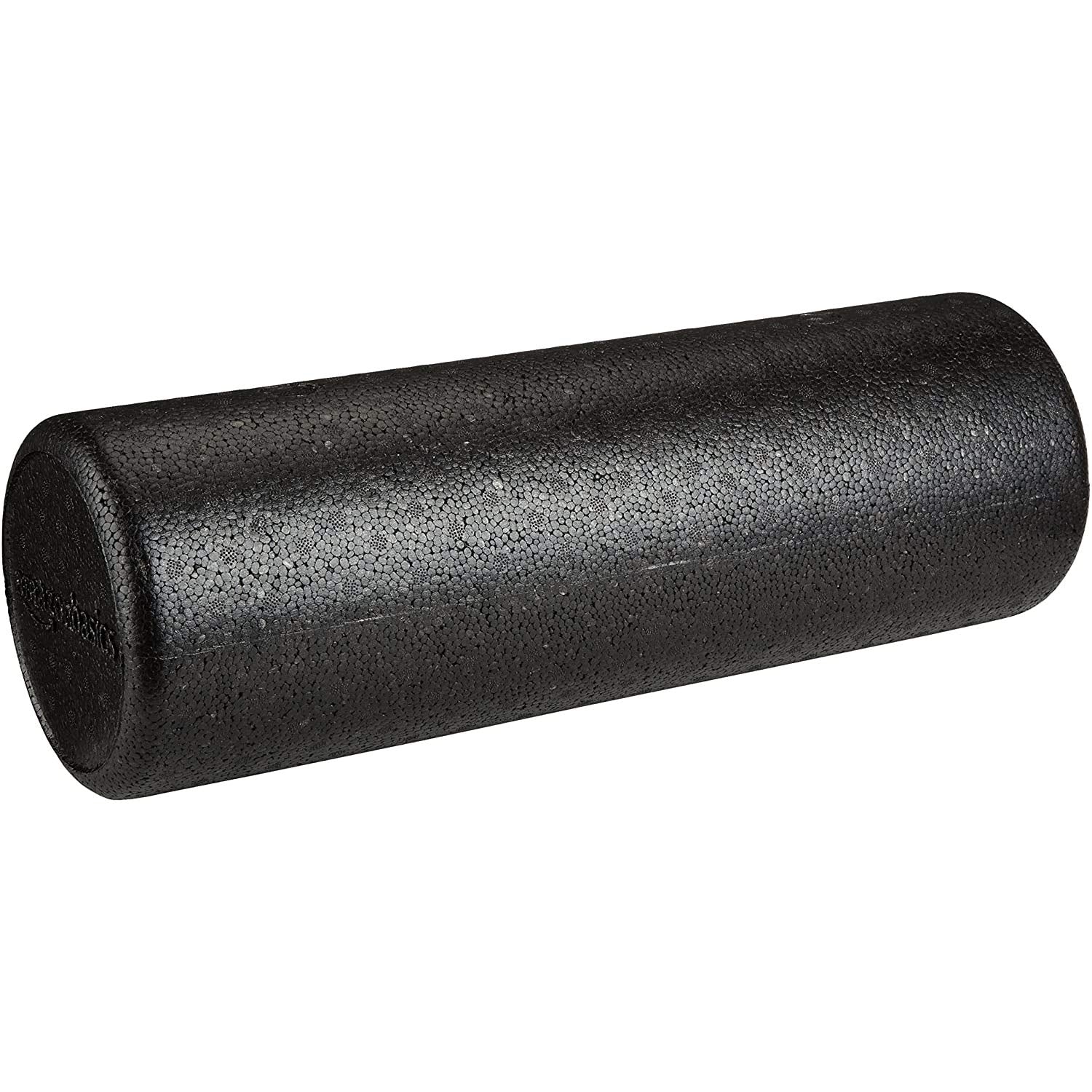 Basics High Density Foam Roller for Exercise and Recovery, 18 Inches, Black