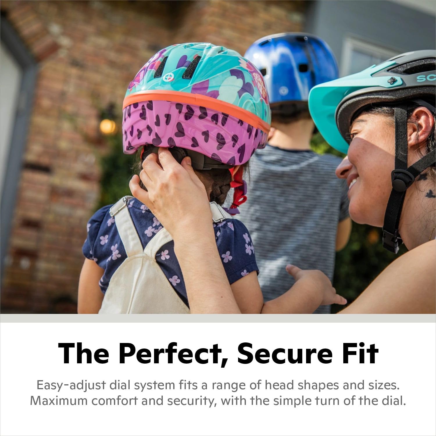Schwinn Classic Bike Helmet for Kids, Purple Polkadots, 44 - 50 cm Helmet for Kids Ages 1-3, Ultra Lightweight, Adjustable Dial, Full Coverage with Vented Airflow, Infant and Toddler Bike Helmet