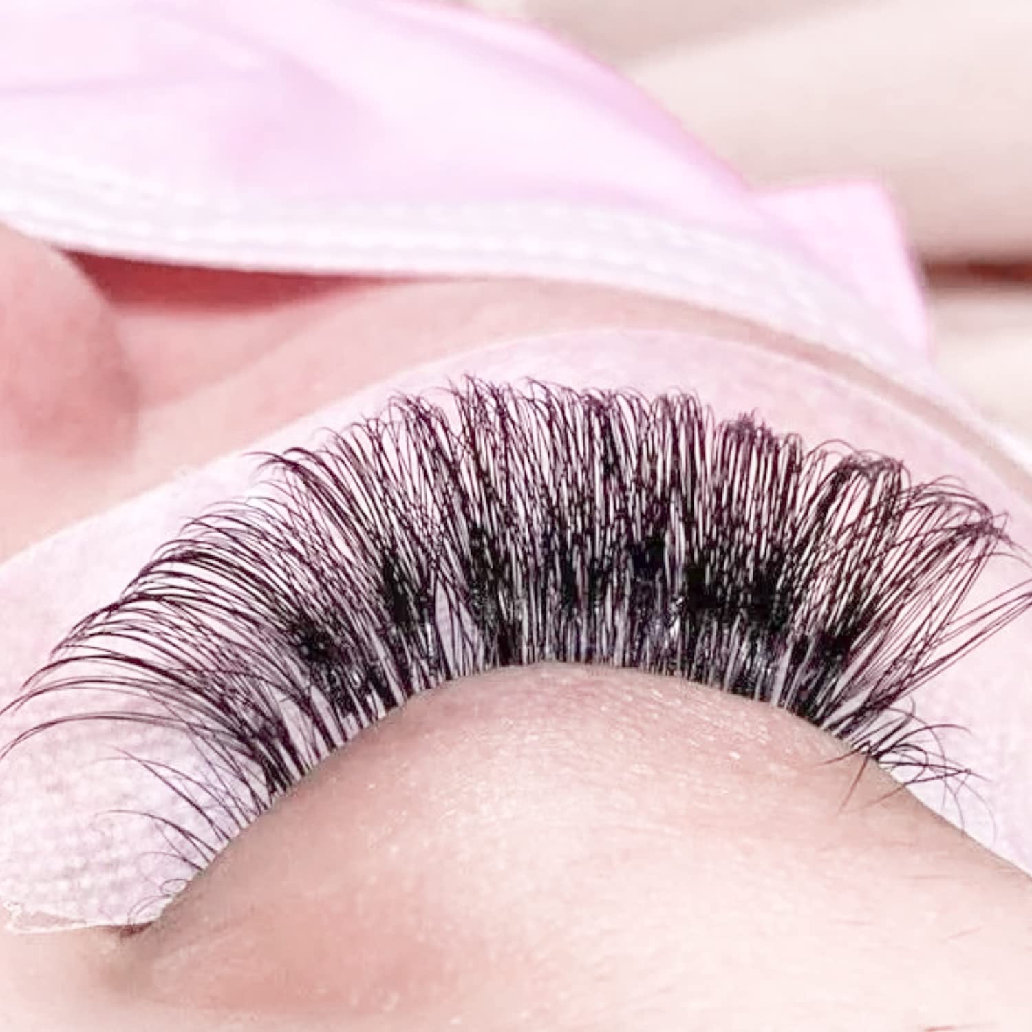 VEYES INC Classic Volume Lash Extensions 0.03-0.20 J/B/L/C/CC/D/DD Curl 5-25mm Mixed & Single Length Tray, Premium Silk Eyelashes, Professional Supplies for Lash Techs(Matte Black 0.15 D 8-16mm)