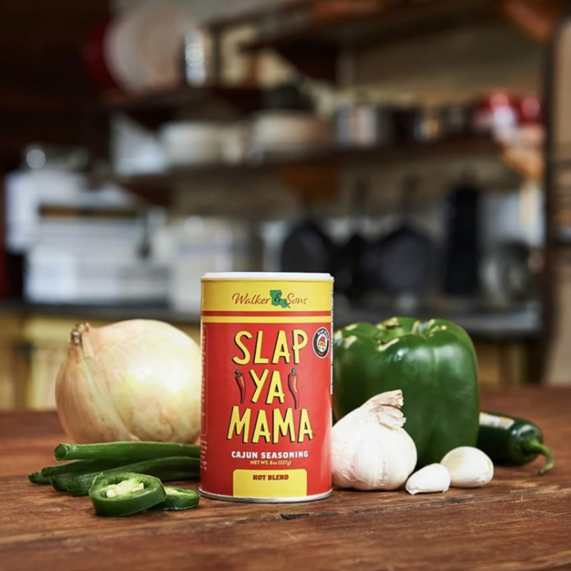 Slap Ya Mama Cajun Seasoning from Louisiana, Spice Variety Pack, 8 Ounce Cans, 1 Original Cajun and 1 Hot Cajun Blend