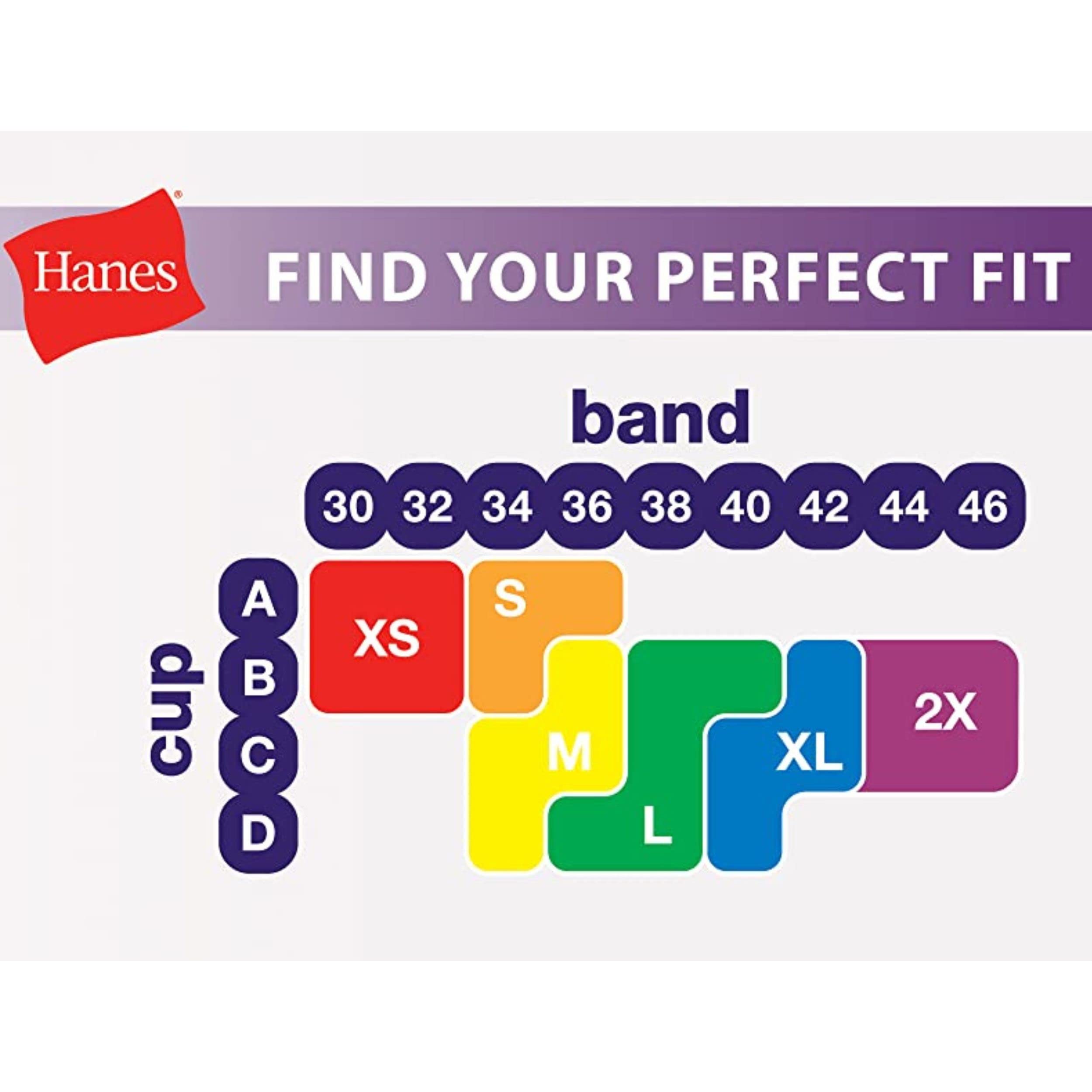 Hanes Womens Cropped Bralette, Breathable Pullover Bra, Crop Top, Solid Or Assorted, 3-pack Bra, Sky Grey Heather/Concrete Heather/White, Medium US