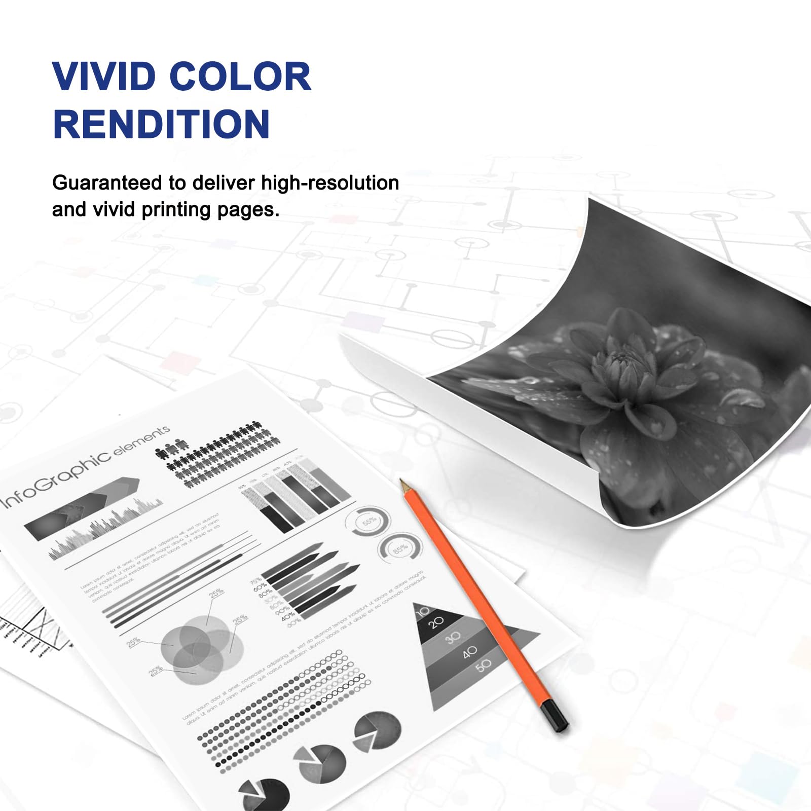 TN850 TN820 High Yield Toner Cartridge TN 850 TN-850 Replacement for Brother TN820 TN-820 TN 820 for HL-L6200DW MFC-L5700DW MFC-L5850DW HL-L5200DW MFC-L5900DW MFC-L6800DW Printer Black Ink 4-Pack