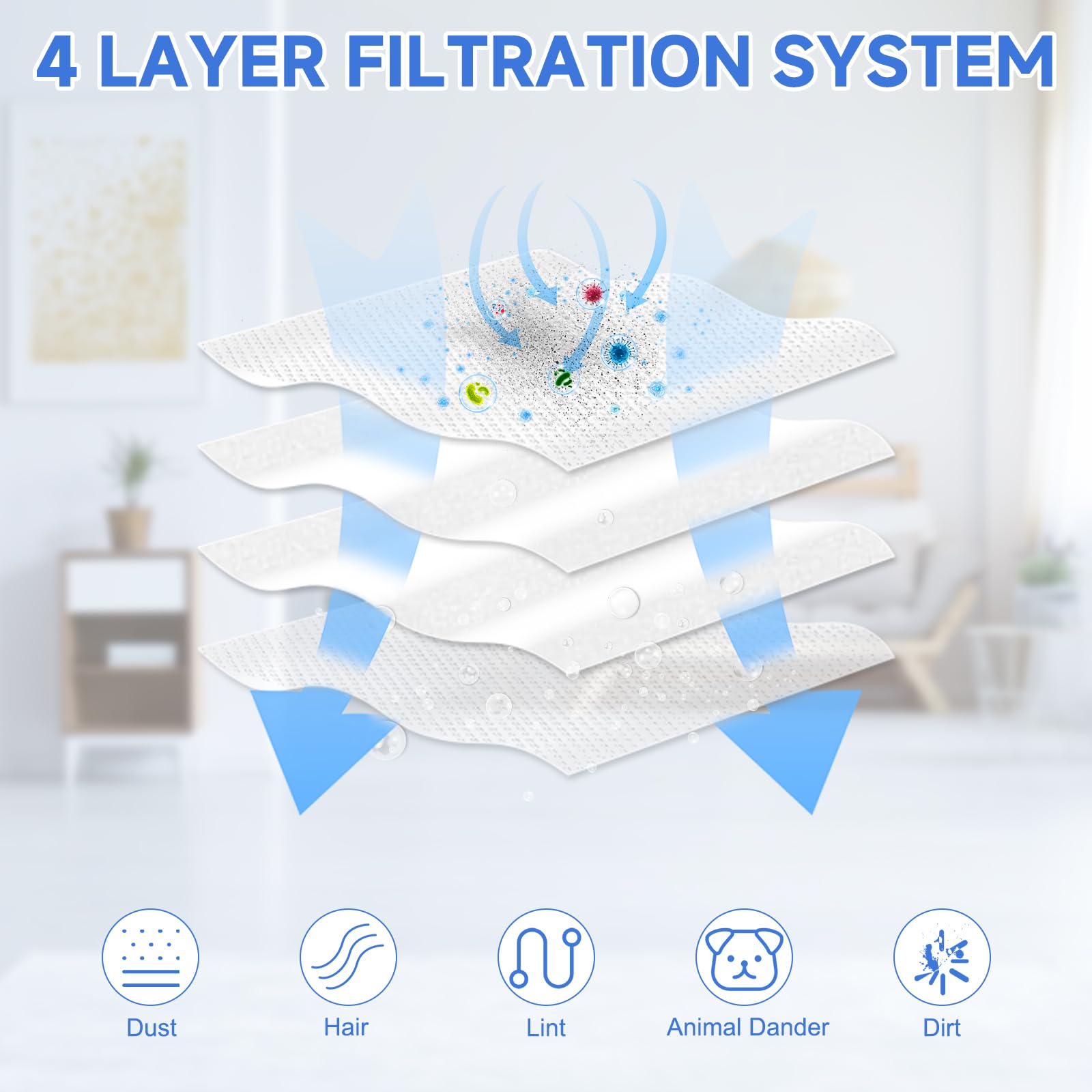 16 Pack Q7 Q5 Dust Bag for Roborock Q7 M5+, Q10 S5+/Q10 X5+, S8+, S8 Pro Ultra, Q7 Max+/Max, Q5 Max+, Q8 Max+, S7 Pro Ultra, Q5, Q5+, Q7, S7 MaxV Ultra Robot Vacuum, 3.5L Large Capacity Disposable Bag
