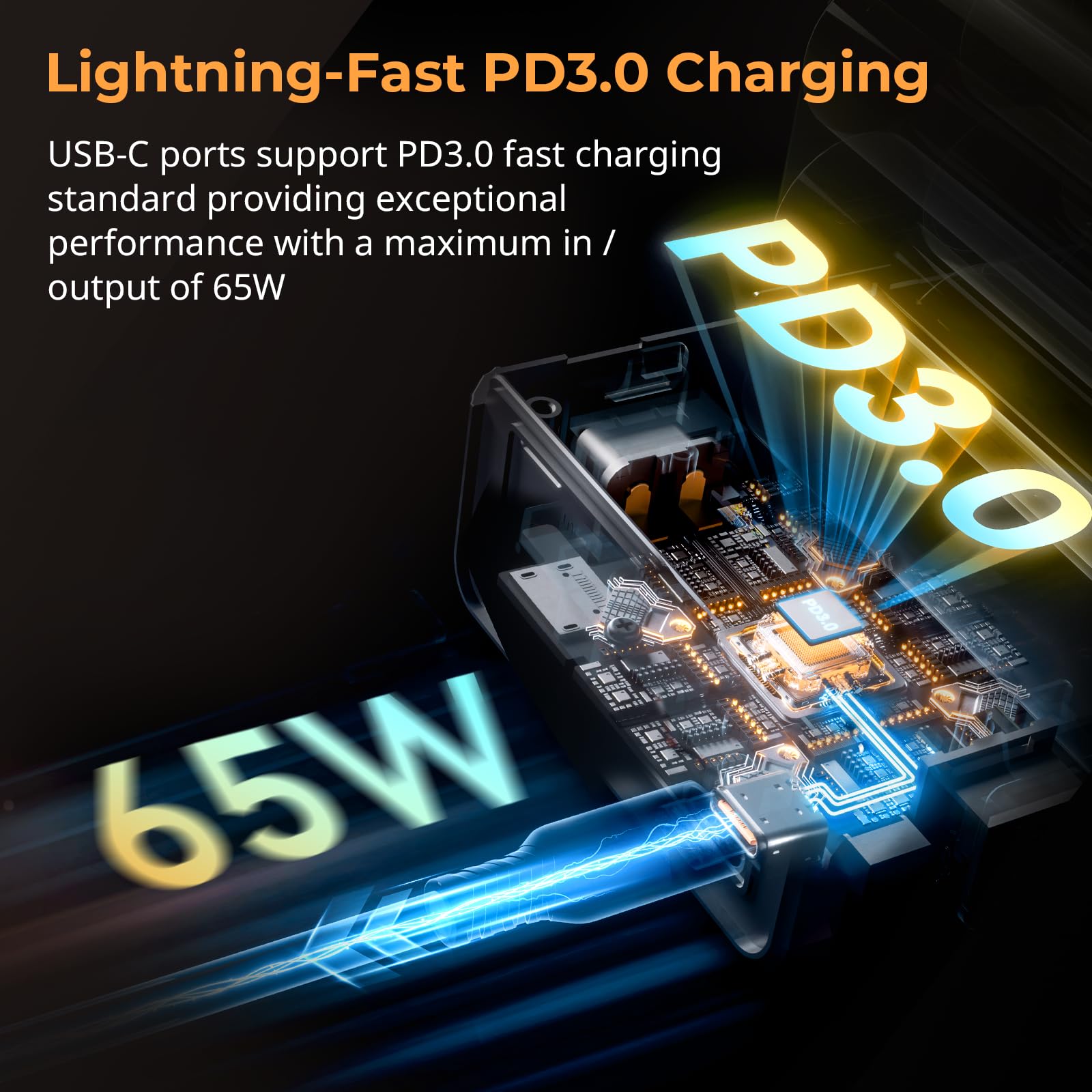 SMALLRIG V Mount Battery VB99 SE, 99Wh / 6800mAh V Mount Battery with 65W Output, 2.5H Full Charge, with USB-C, D-TAP, USB-A, Dual DC Ports, OLED Screen, for Camera, Camcorder, Monitor, Video Light