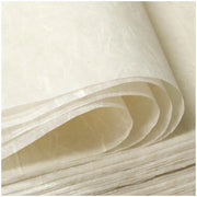 50/100 Sheets FIVEIZERO A4 Mulberry Paper Sheets Natural Fiber Rice Papers,8.3x11.7in Natural Decoupage Tissue Paper for Writing Painting, Decorative &Card Making Papers DIY Craft