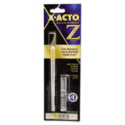 X-Acto Precision Utility Knife Metal Silver 9.0 inches Aluminum Handle Z-Series #1 Includes Safety Cap