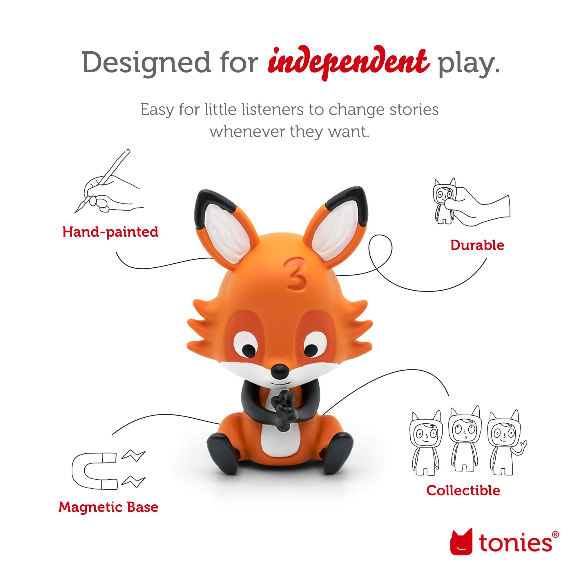 Tonies Favorite Children's Songs: Counting Songs Audio Toy Figurine