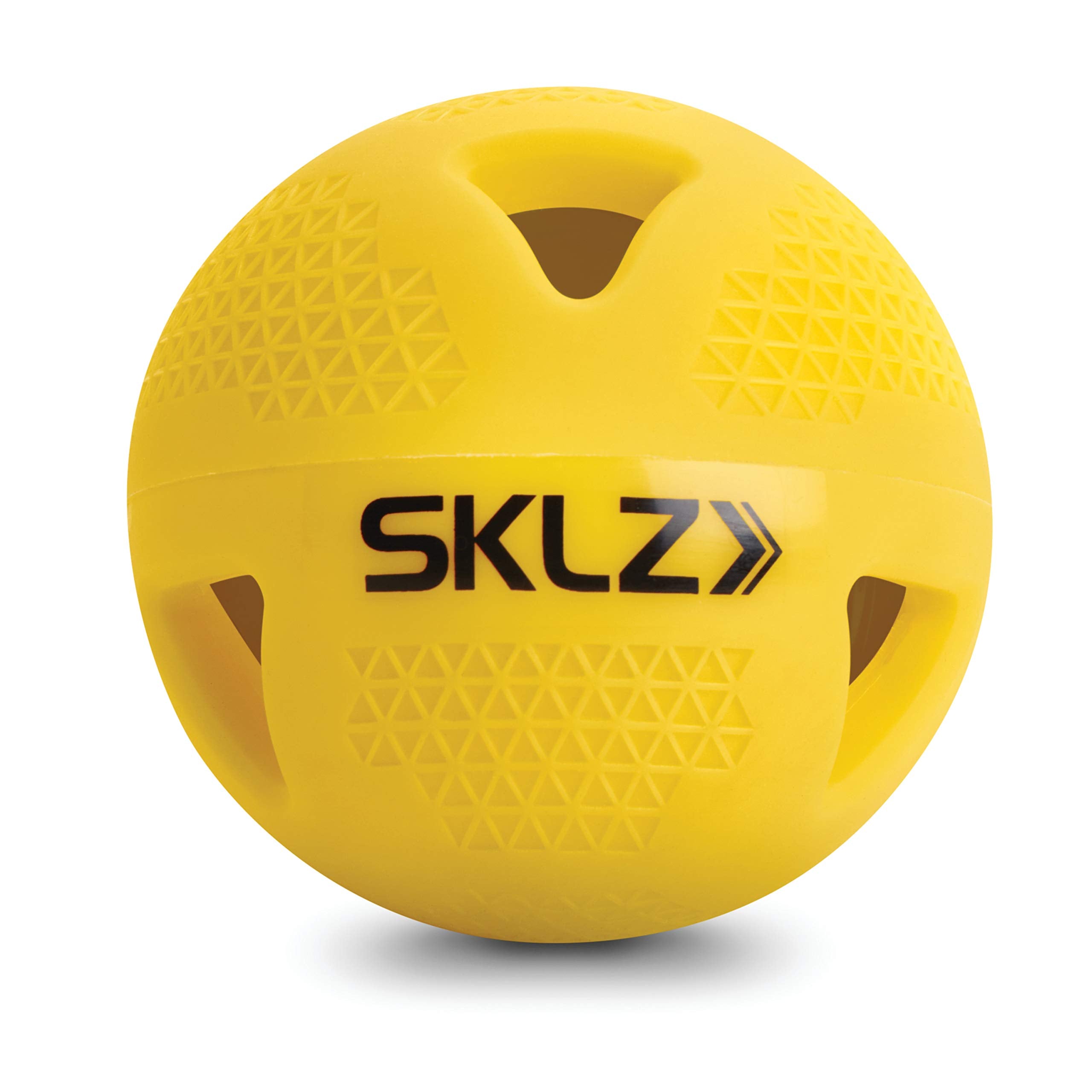 كرات بيسبول تدريب SKLZ Premium Impact Limited-Flight، عبوة من 6 قطع، أصفر