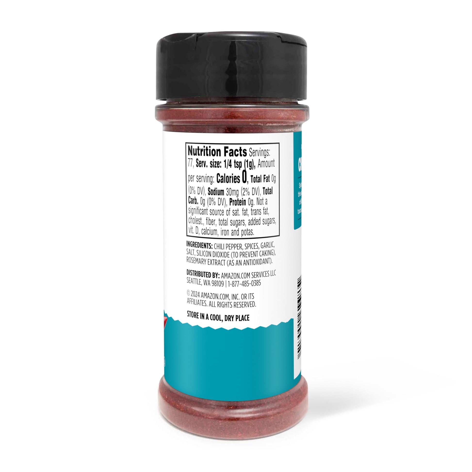 Amazon Grocery, Chili Powder, 2.75 Oz (Previously Happy Belly, Packaging May Vary)