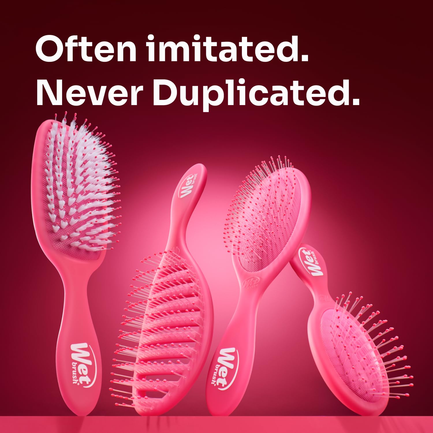 Wet Brush Paddle Detangler Hair Brush, Sky, Ultra-Soft IntelliFlex Bristles with AquaVent Design, Great For Treatment & Mask Application, Women, Men, Wet, Dry and Damaged Hair