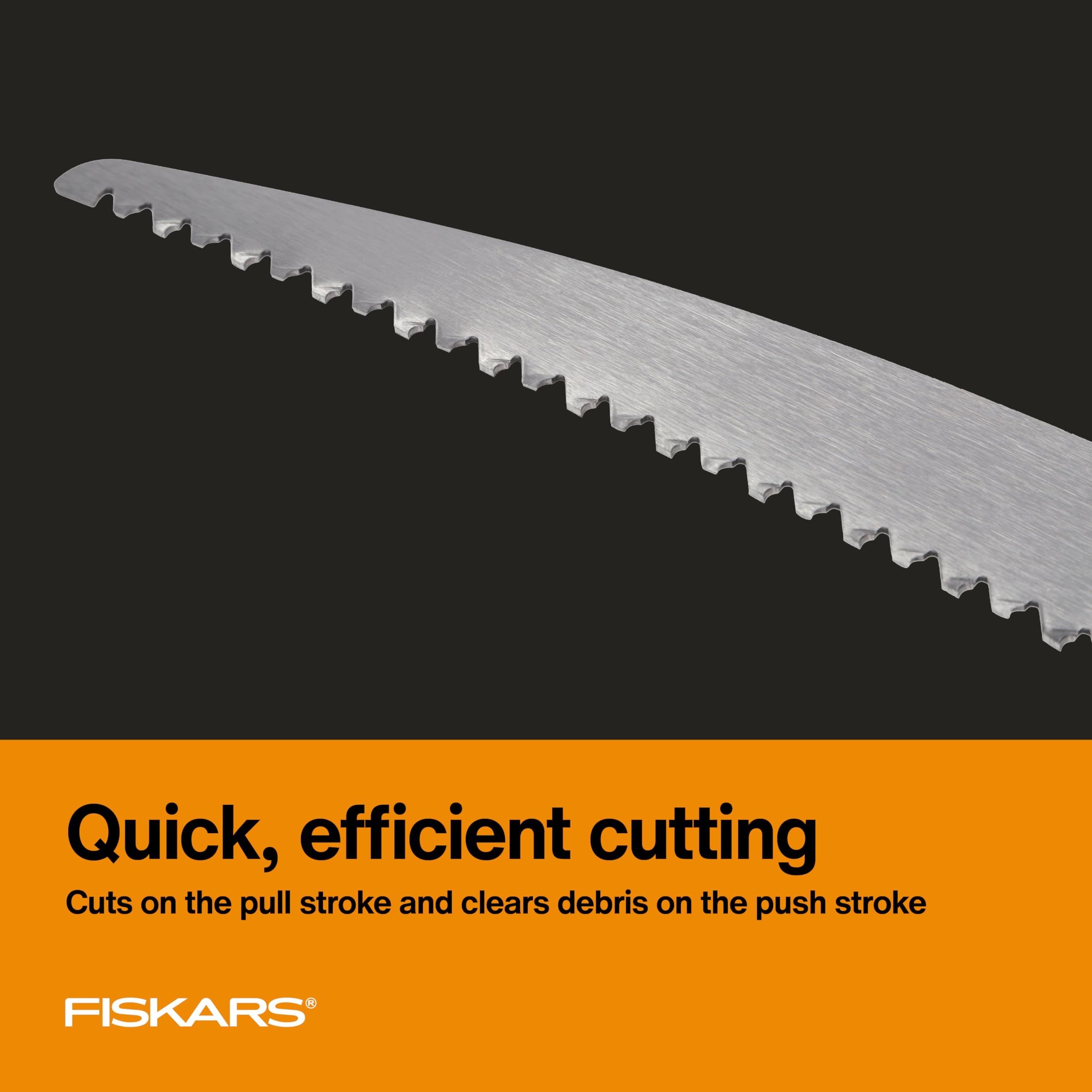 Fiskars Pole Saw Blade Replacement for Fiskars Pruning Saws and Tree Pruners, 15" Blade with Woodzig Chainsaw-Style Tooth Design