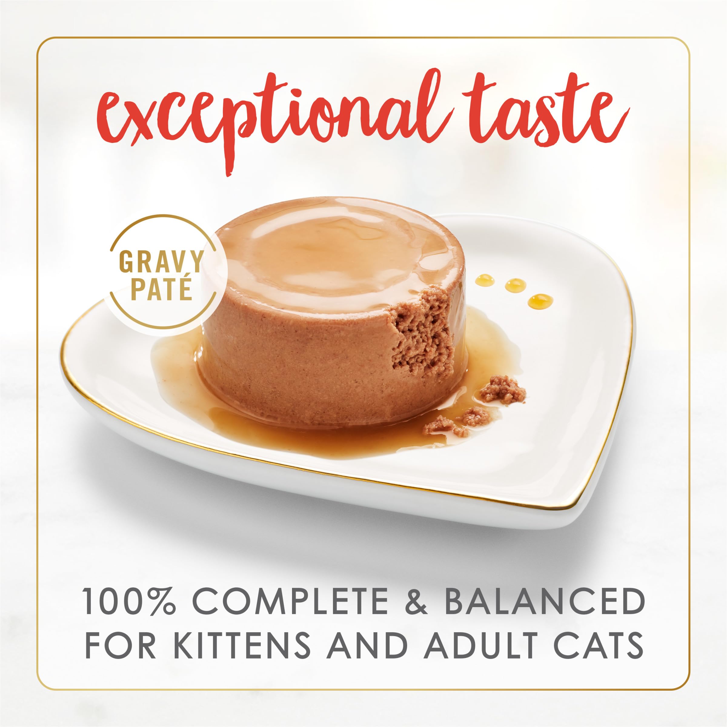 Purina Fancy Feast Gravy Lovers Beef Feast Pate in Wet Cat Food Gravy - (Pack of 24) 3 oz. Cans