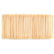 Damuzhi 1000 Count Bamboo Toothpicks Barbecue, Fruits And Teeth Cleaning - Round Double-Pointed Wooden Toothpicks, For Appetizers,Olives