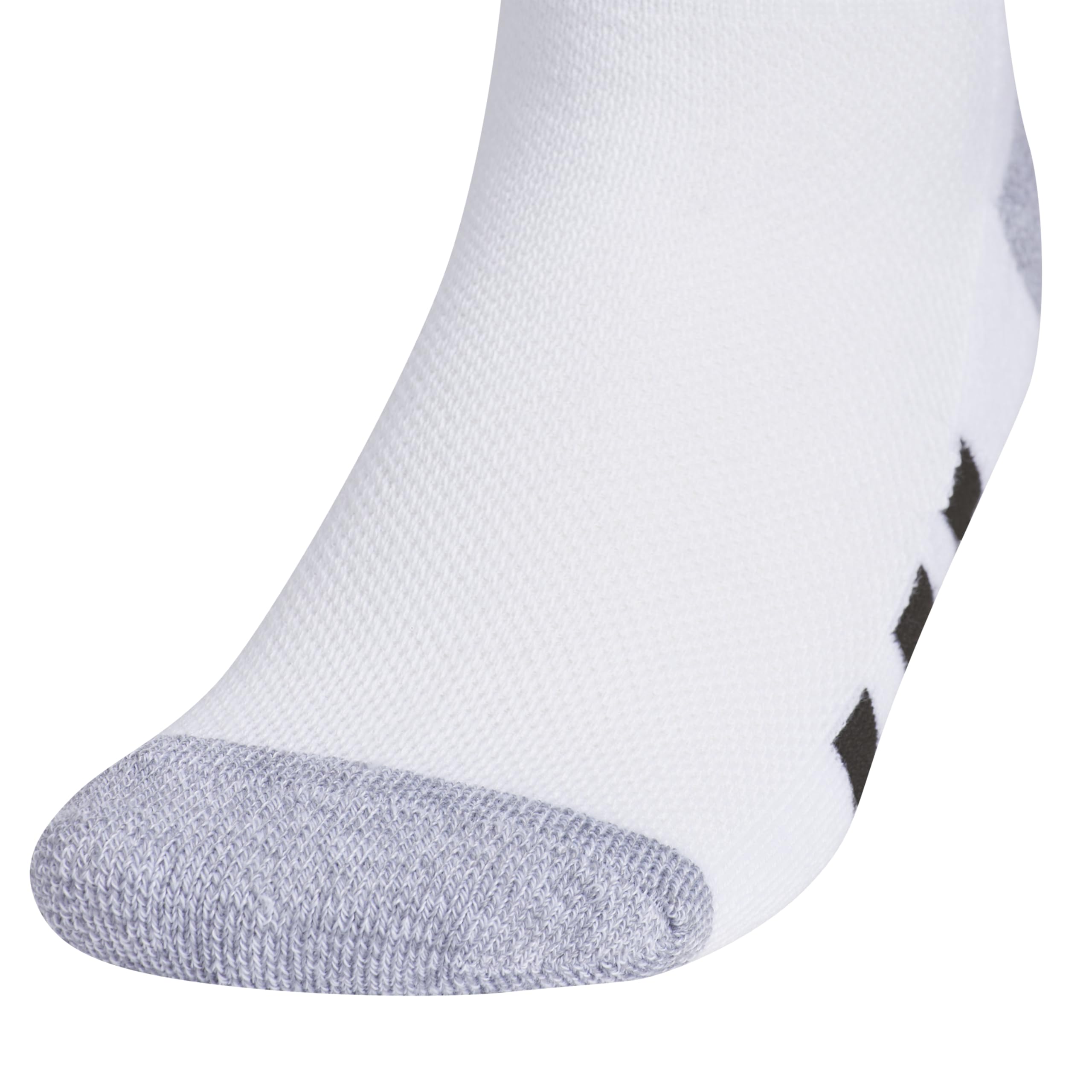 adidas Unisex Kids Crew Socks for Boys and Girls Youth (6-Pack) Athletic Cushioned and Comfortable, Tall Mid-Calf
