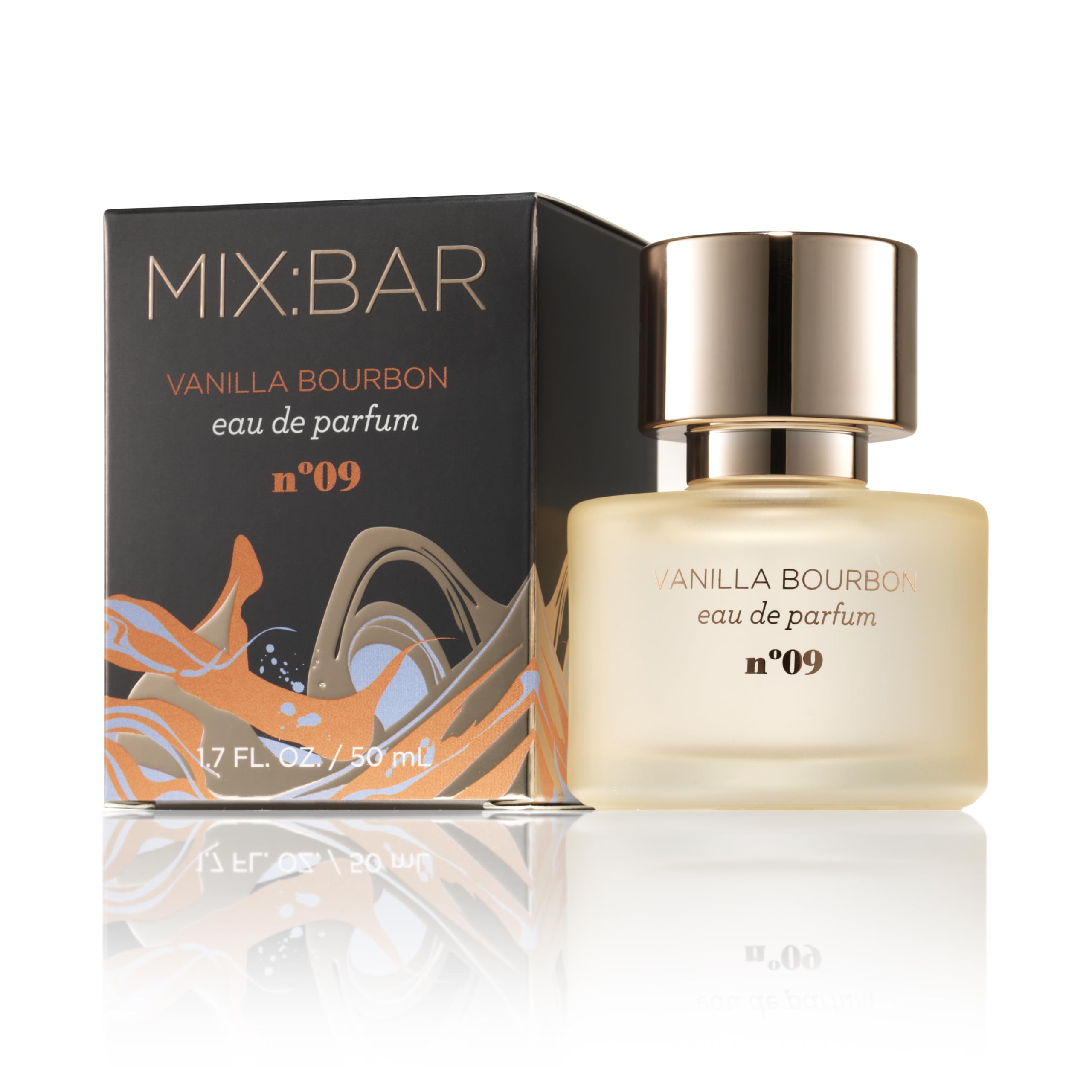 عطر ميكس:بار للنساء - برائحة فانيلا بوربون - بخاخ ماء عطر - روائح خشب الصندل، حبوب الفانيلا، الياسمين، البرغموت، 1.7 أونصة