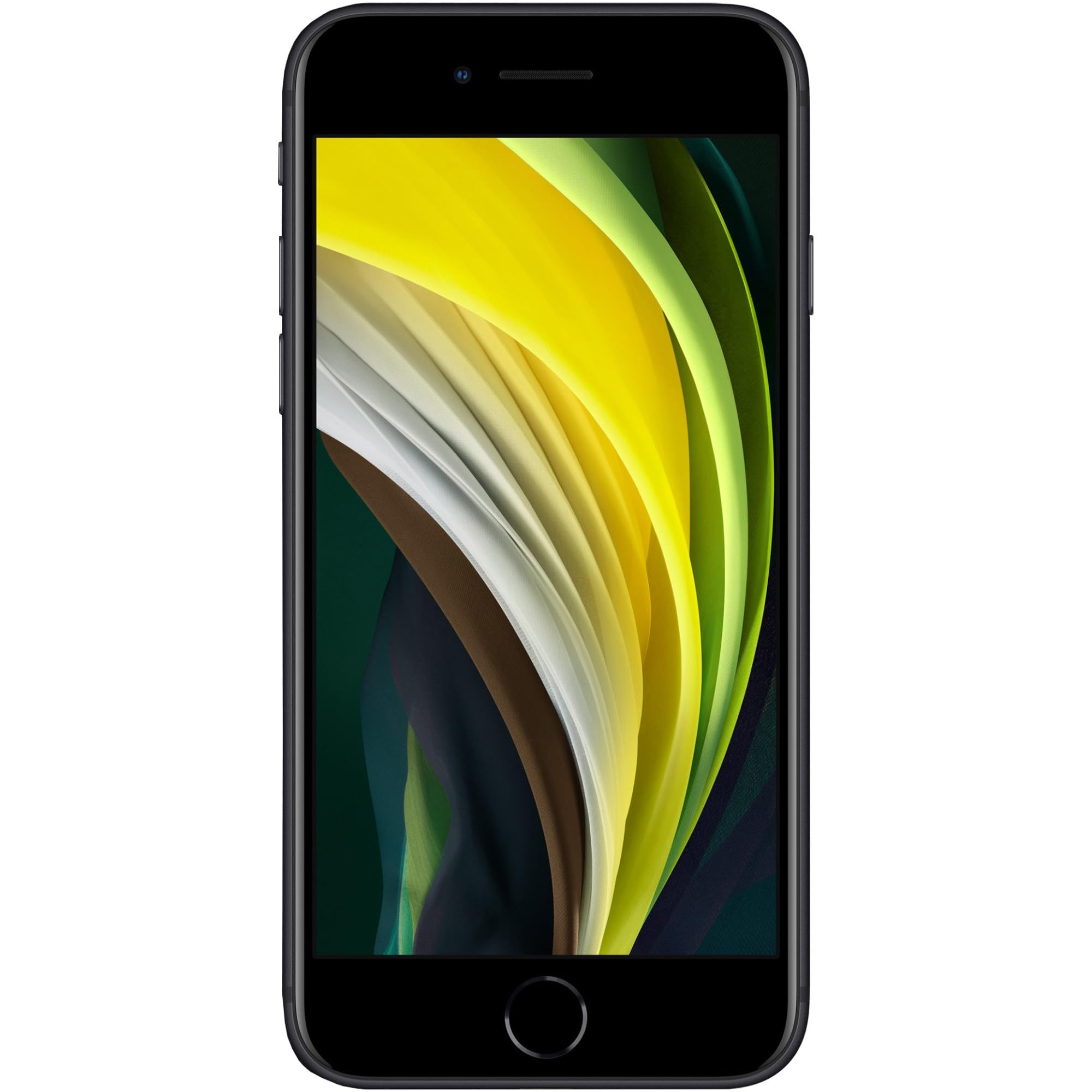 هاتف Apple iPhone SE الجيل الثاني، إصدار الولايات المتحدة، سعة 64 جيجابايت، أسود - غير مقفل (مجدد)