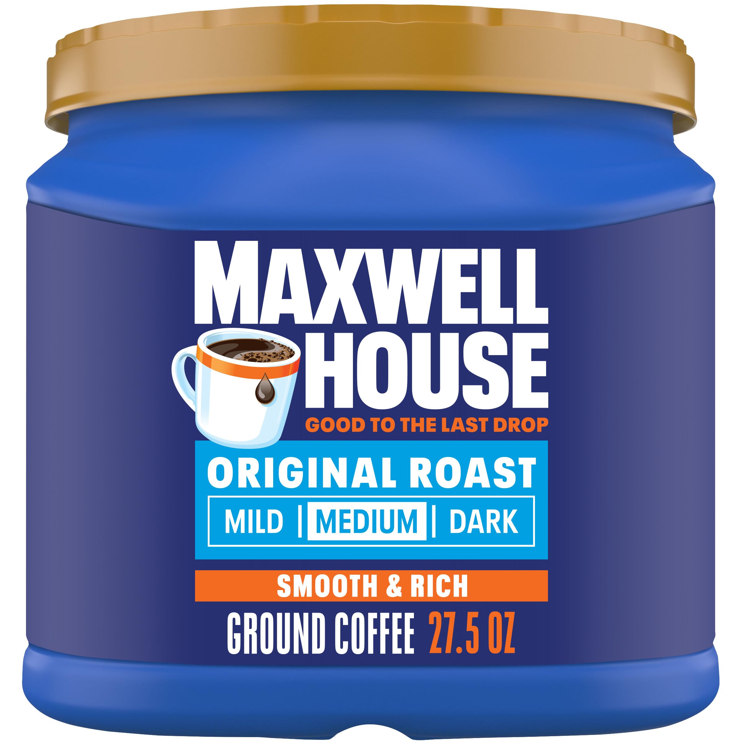 Maxwell House 780g gemahlener Kaffee, Medium Original Roast