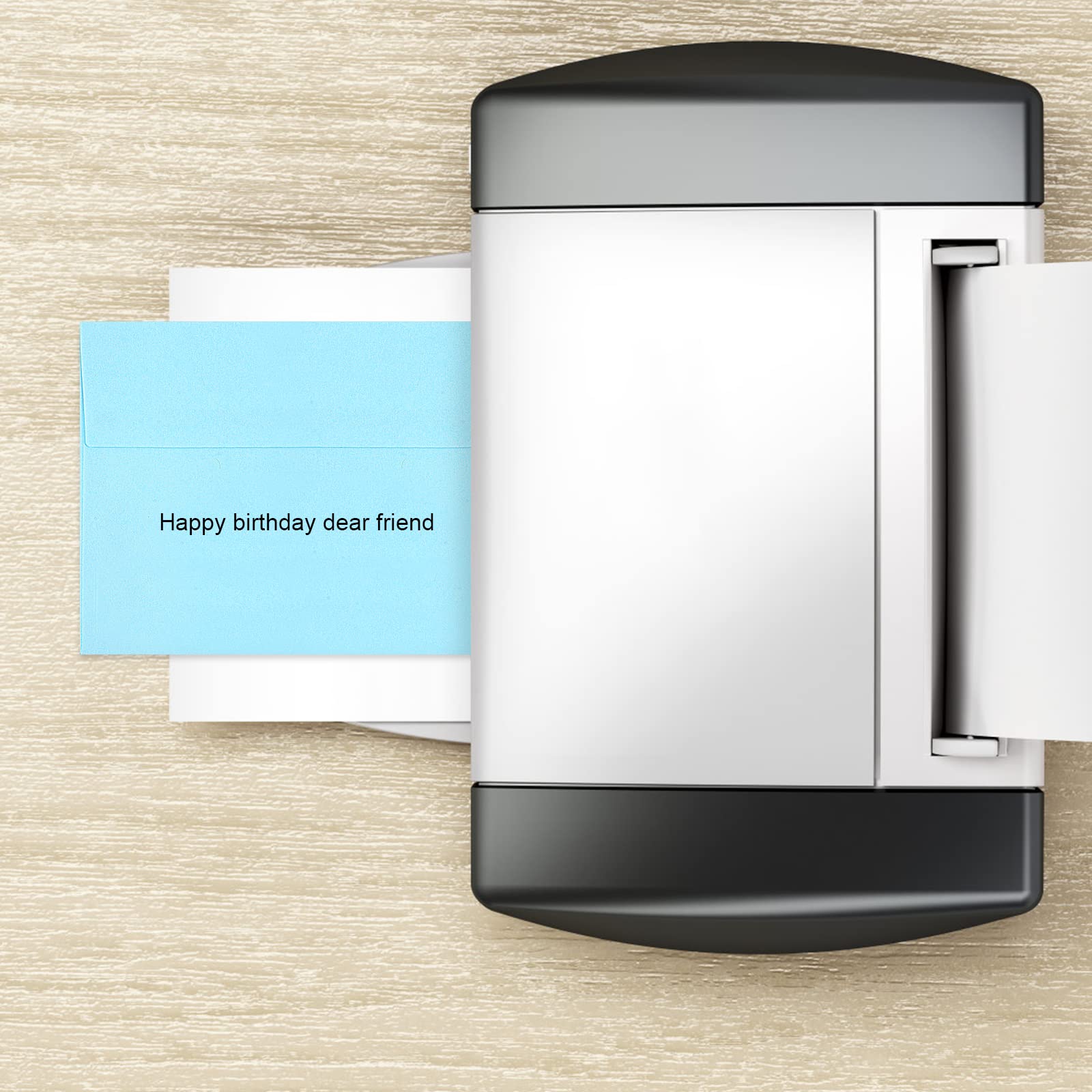 50 Pack Colored A7 Envelopes, 5x7 Self-Seal for Invitations, Weddings, Photos, Postcards, Greeting Cards, Mailing - Printable