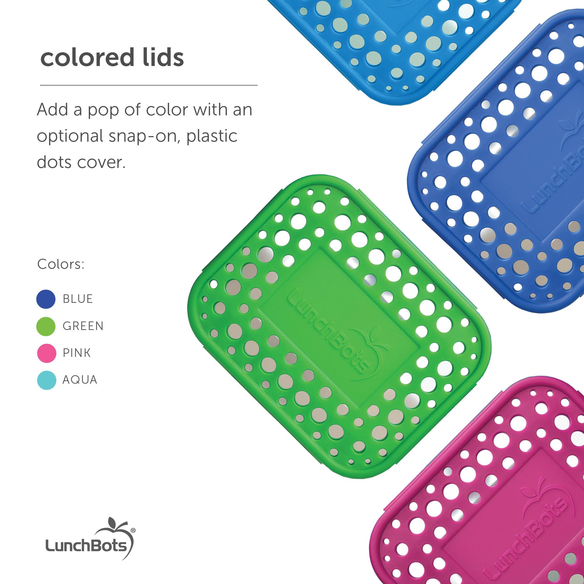 LunchBots Small Protein Packer Bento Box - Extra Small Divided Stainless Steel Snack Container - 4 Sections for 1-2oz of Nuts, Meat, Cheese, Finger Foods - Dishwasher Safe - Stainless Lid