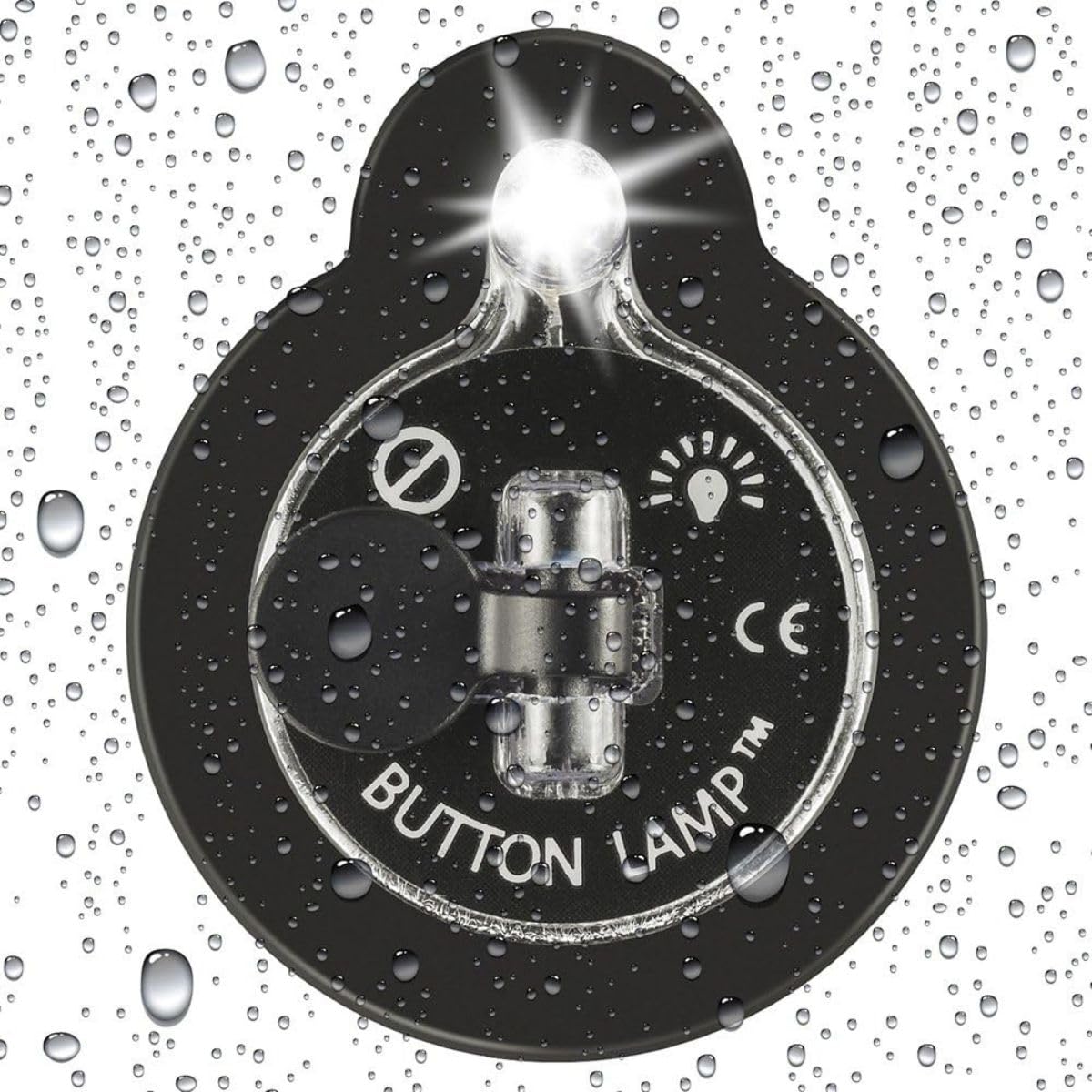 Panther Vision Button LAMP Adhesive LEDs Light Package - Lightweight, Ultra Small, Ultra Bright LED Utility Lights (6 Pack)