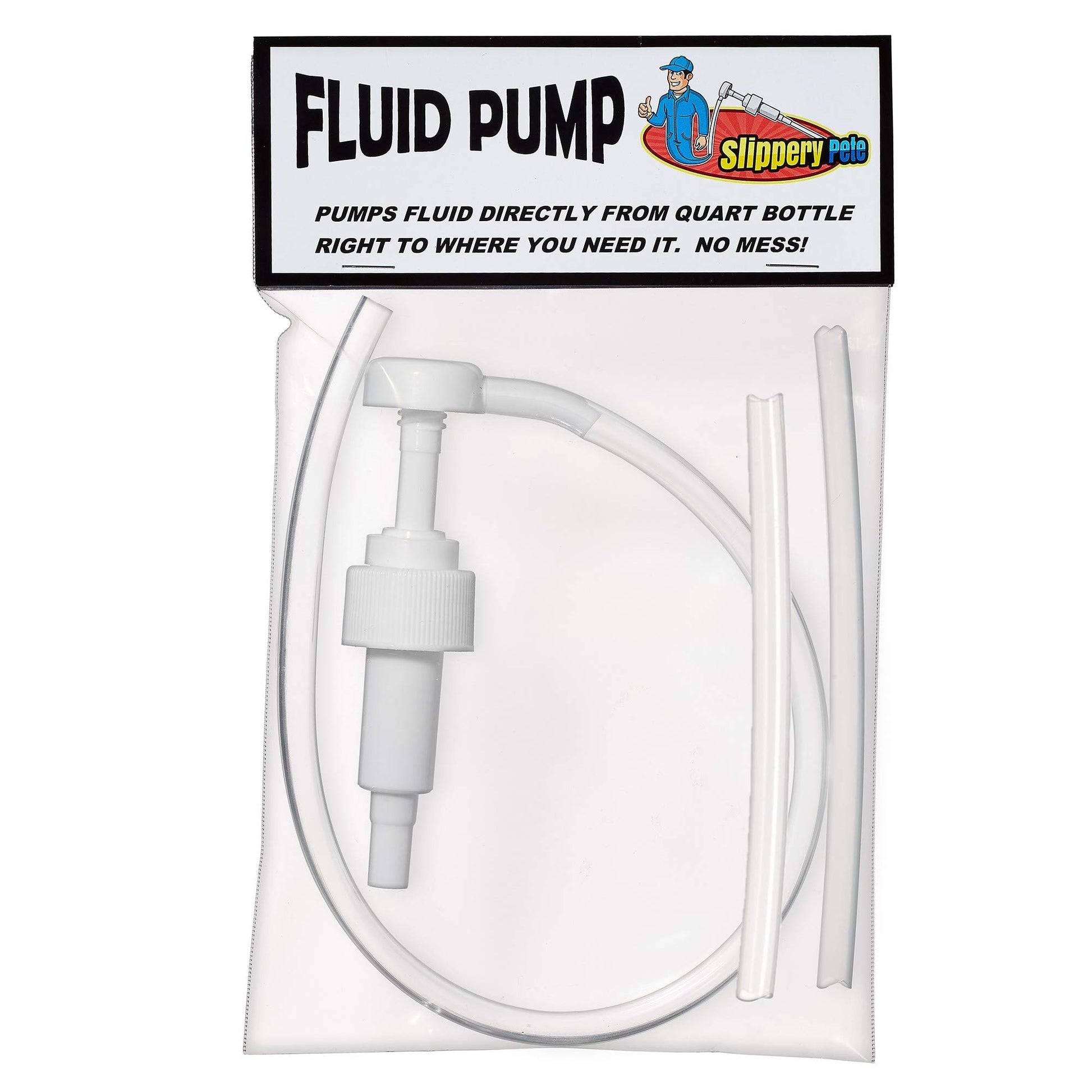 Slippery Pete 5cc Hand Pump Transfers Gear Oil, Transmission and Differential Fluids From Quart Bottles (Not for Red Line Quarts) (1)