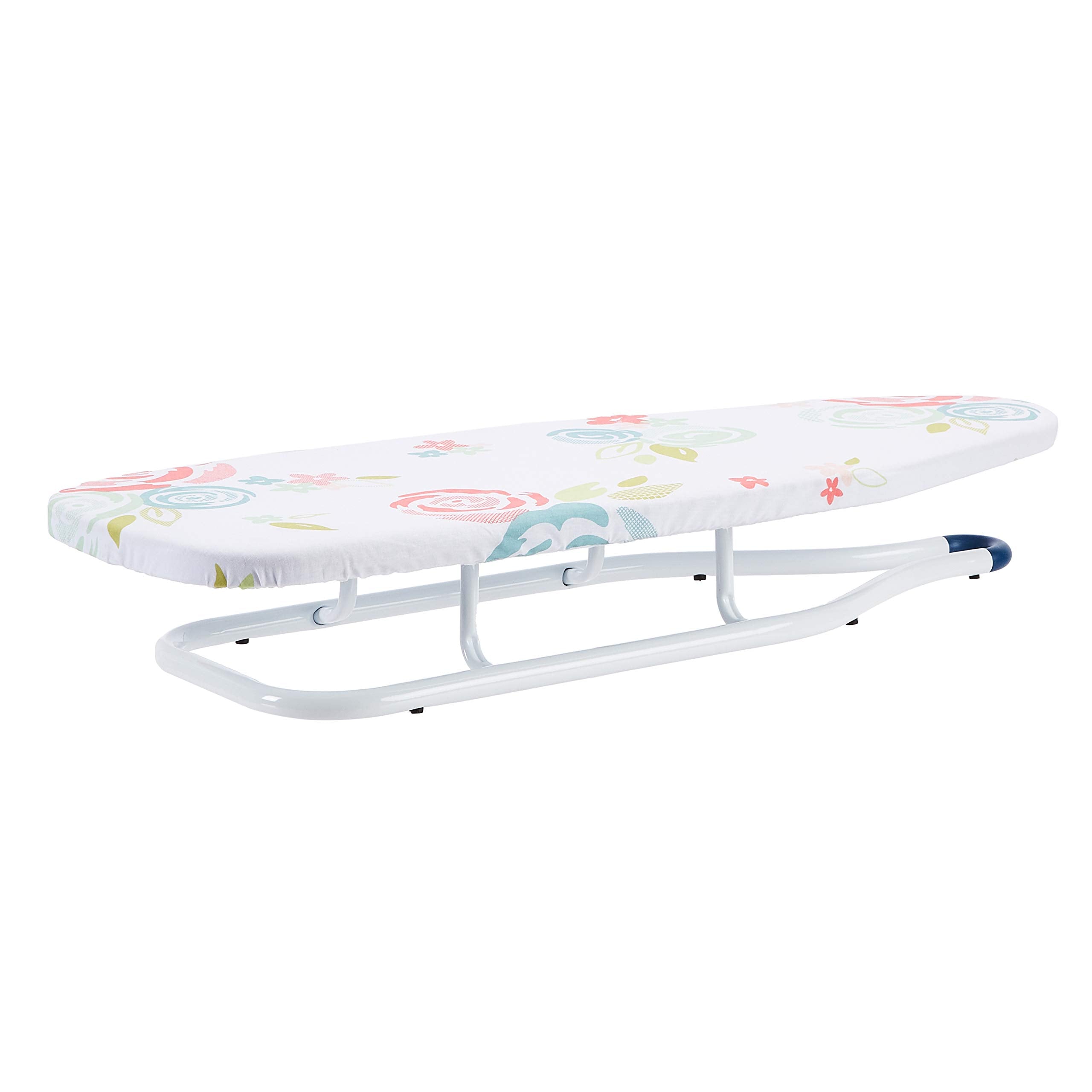 Basics Ironing Board Tabletop 77x29 cm, White, Floral