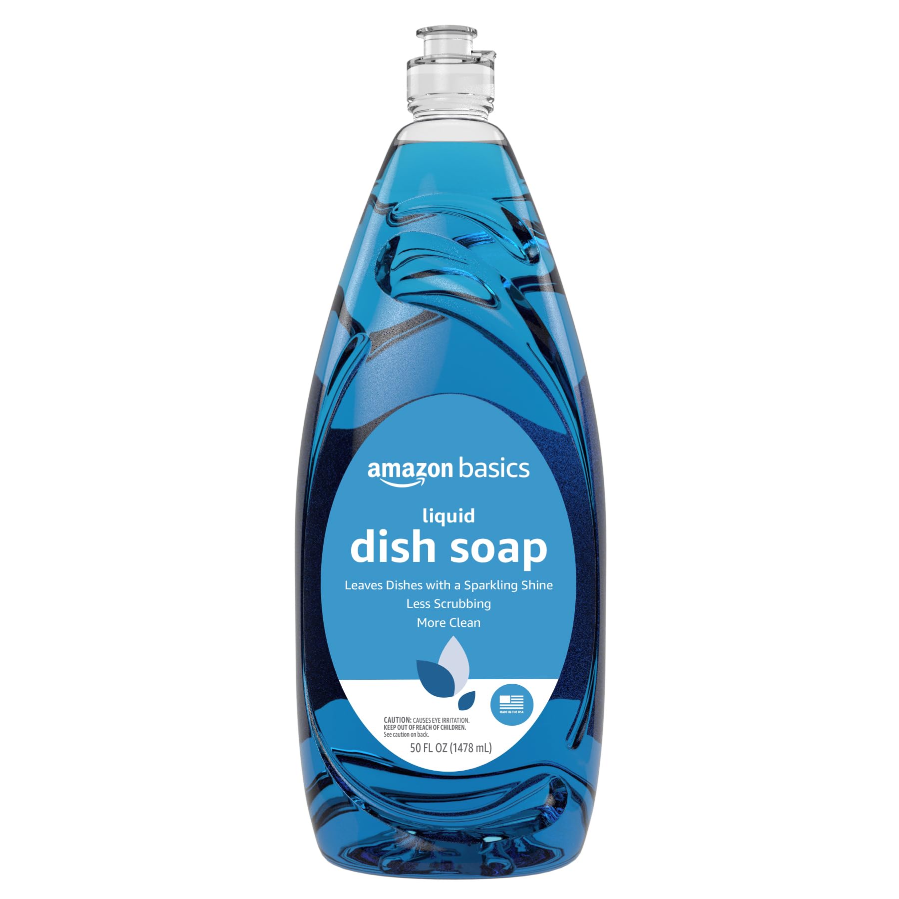 Basics Dish Soap, Fresh Scent, 50 Fl Oz, Pack of 1