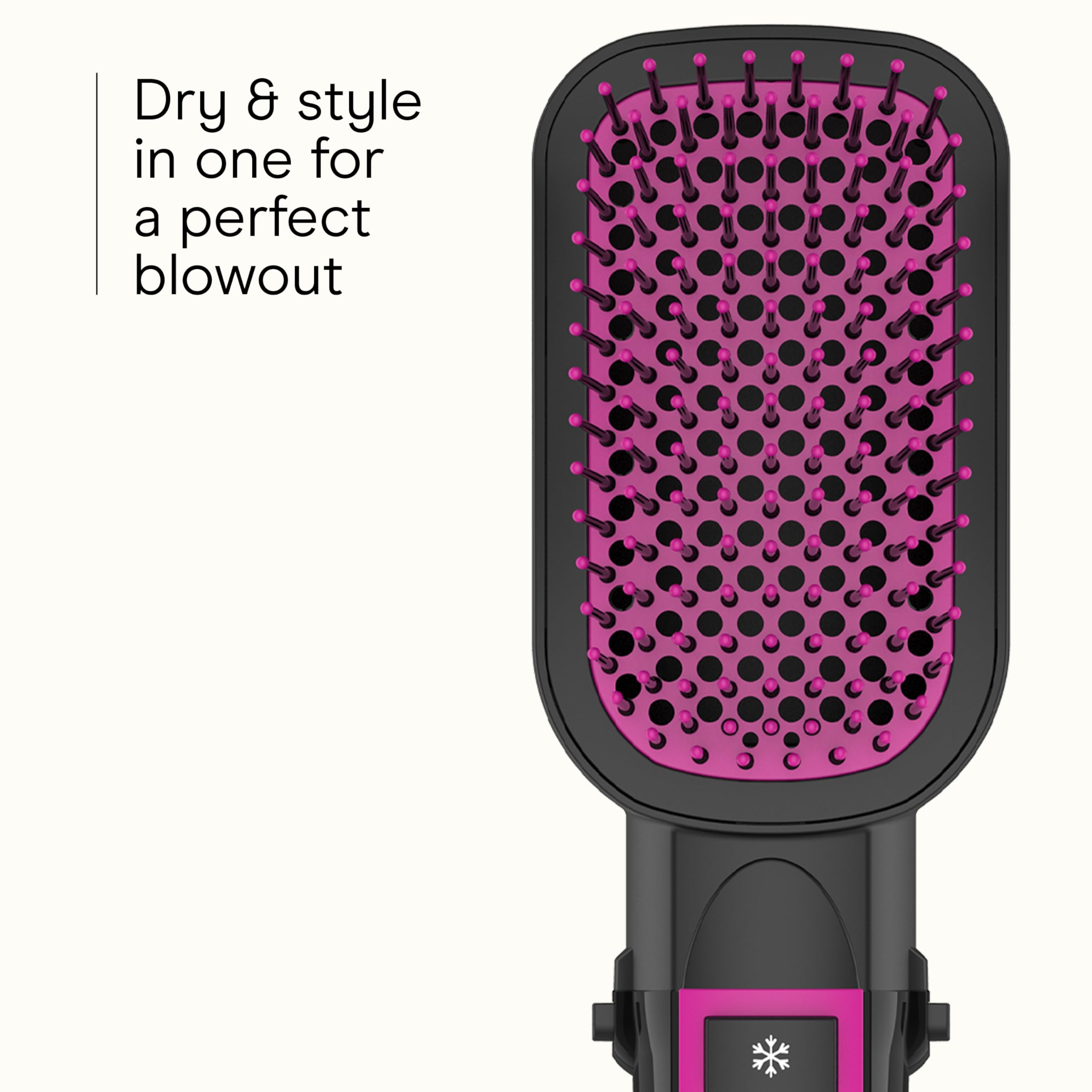INFINITI PRO CONAIR All-in-One Smoothing Dryer Brush, Hair Dryer, Hot Air Brush