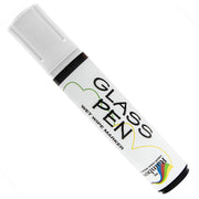 Glass Pen Window Marker: Liquid Chalk Pens for Glass, Whiteboard Markers with Washable Paint - Graduation, Car Windows, Mirror Pen, Storefront, Wedding, Parade, Party & Holiday (White, Jumbo Tip)