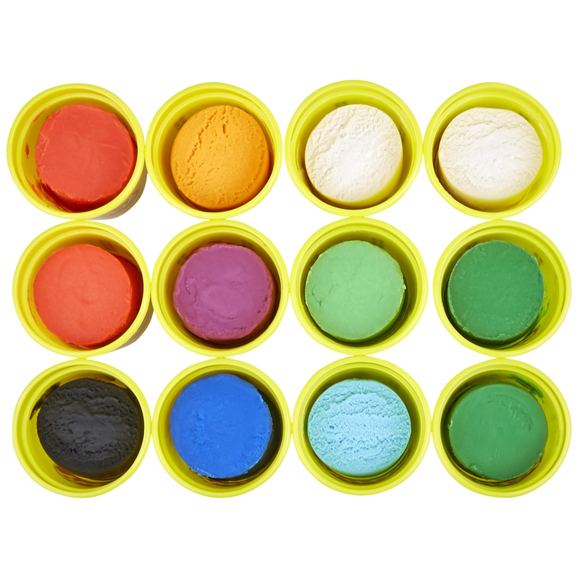 Play-Doh Jewel Colors Bulk 12-Pack of 4-Ounce Cans, Party Favors, Back to School Gifts, Prizes, & Party Favors, Kids Arts & Crafts, Preschool Toys, Ages 2+ (Amazon Exclusive)