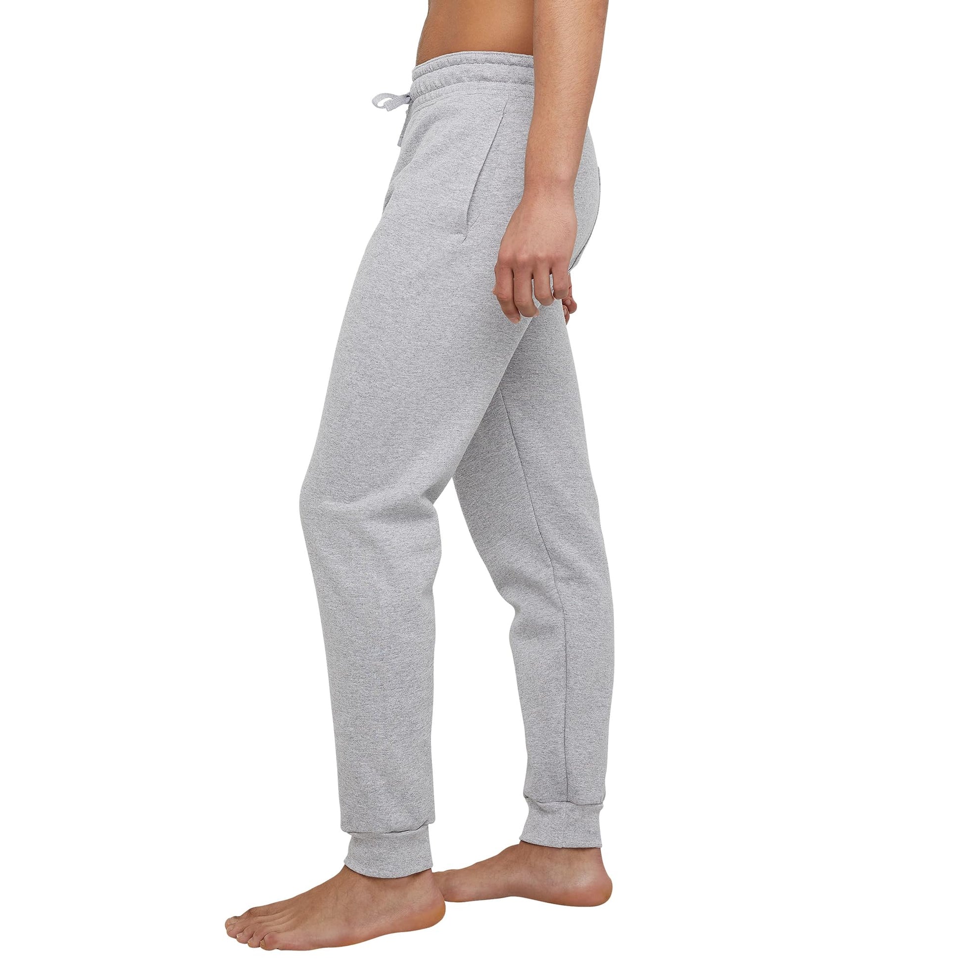 Hanes Men's Jogger Sweatpant with Pockets, Light Steel, Medium