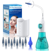 Ear Wax Removal, Ear Cleaner, Ear Cleaning Kit, Manual Ear Irrigation Flushing System, Ear Wax Removal Kit, Safe and Effective to Clean Ear Built Up Wax