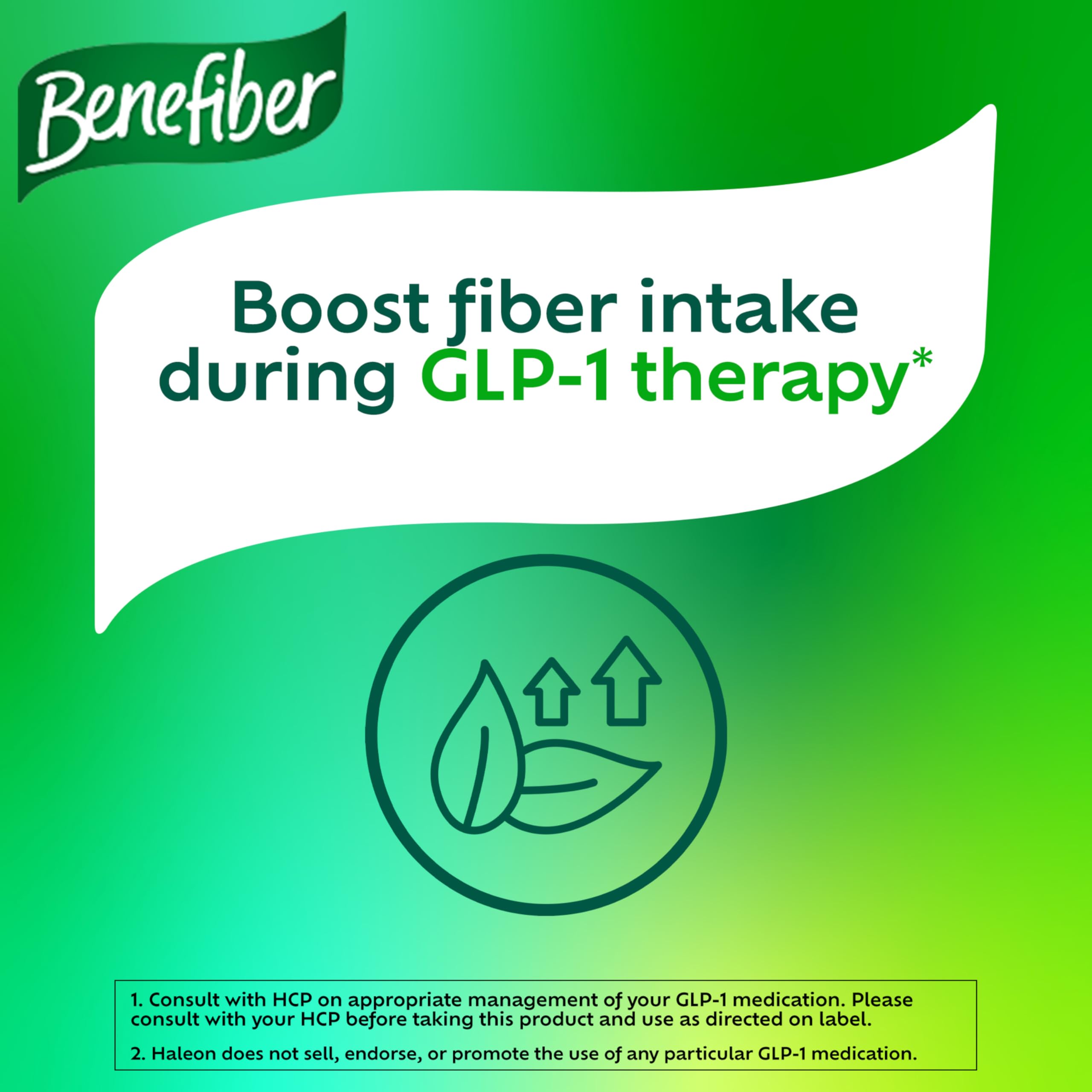 Benefiber On the Go Prebiotic Fiber Supplement Powder for Digestive Health, Daily Fiber, Unflavored - 28 Sticks (3.92 Ounces)