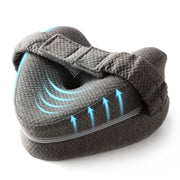 TULARIS Knee Pillow for Side Sleepers Hip Pain - Between Leg Pillow for Side Sleeping - Sciatica Pain Relief Support for Lower Back, Knees, Joints, and Spine