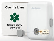 GorillaLine - Retractable Clothesline Indoor Outdoor Clothes Line | Heavy Duty Clothes Drying Laundry Line | Wall Mounted Drying Rack Clothing Line