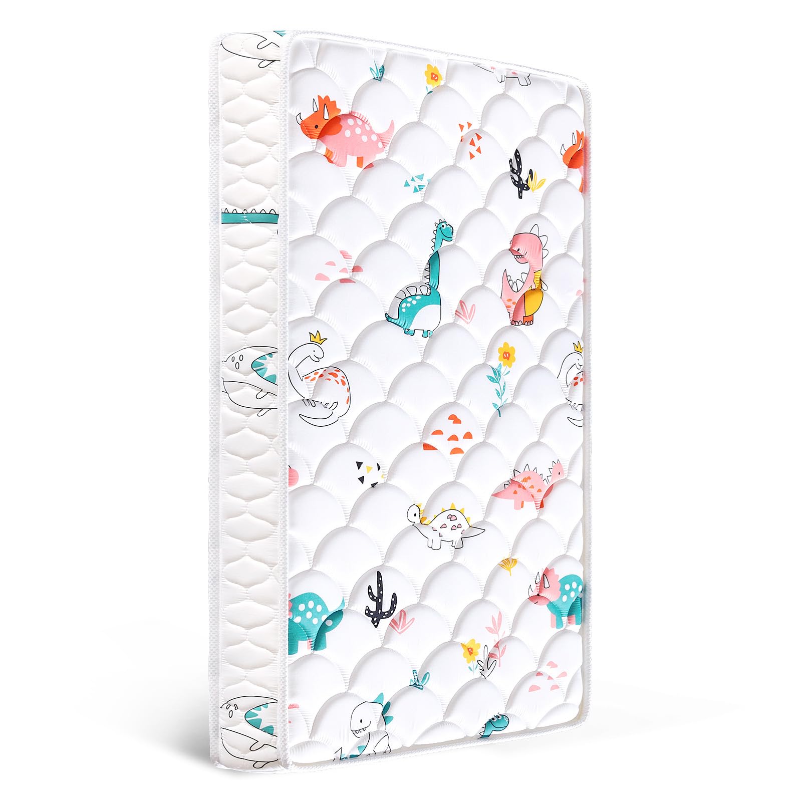 Letmxiu Premium 5" Crib Mattress and Toddler Mattress, Dual-Sided and Firm, Hypoallergenic Crib Mattress, Fits Standard Crib and Toddler Bed