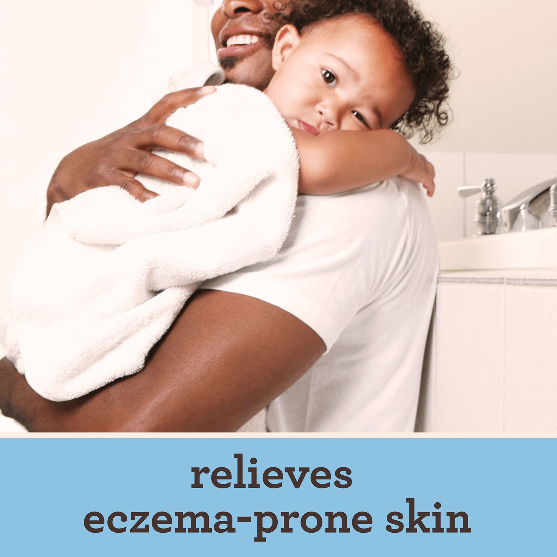 Aveeno Baby Eczema Therapy Moisturizing Cream, Natural Colloidal Oatmeal & Vitamin B5, Baby Eczema Cream for Dry, Itchy, Irritated Skin Due to Eczema, Paraben- & Steroid-Free, 7.3 oz