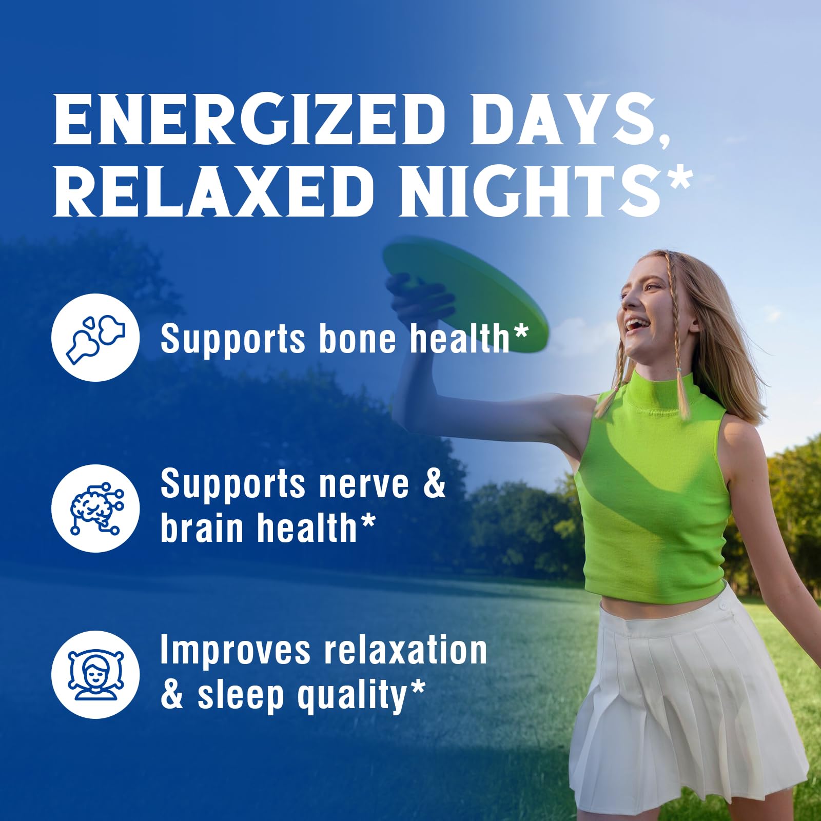 Vitalibre 10 in 1 Magnesium Complex, 420mg Elemental Magnesium | Ultra Strength, Max Absorption | Chelated Magnesium Supplement for Sleep, Nerves & Heart Health | Non-GMO, 120 Vegan Capsules