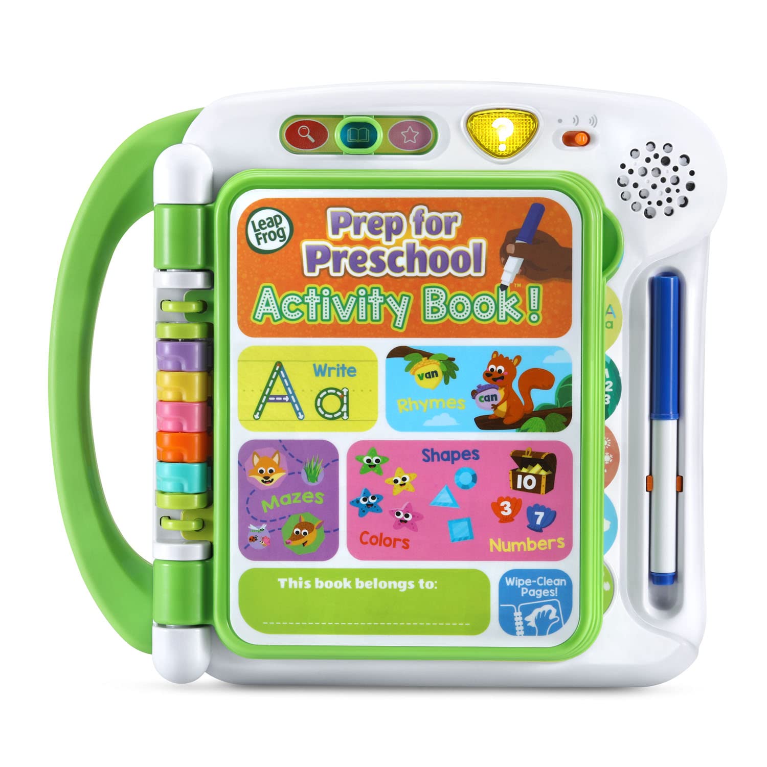 كتاب أنشطة LeapFrog للتحضير لمرحلة ما قبل المدرسة