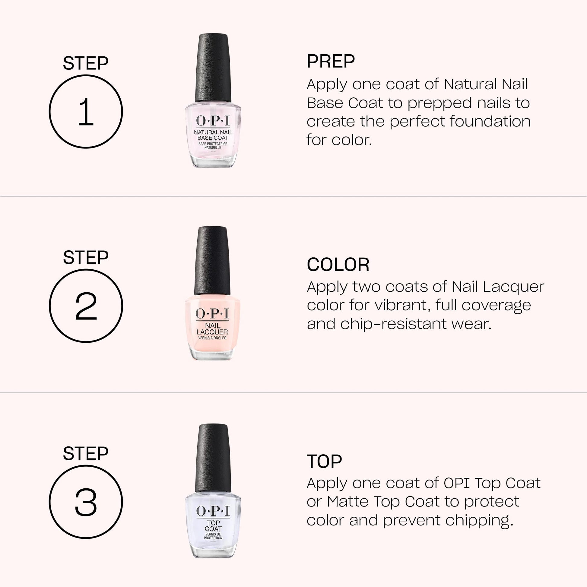 OPI Top Coat | Nail Polish Top Coat | Prevents Chipping, Protects Nails, High Gloss Shine