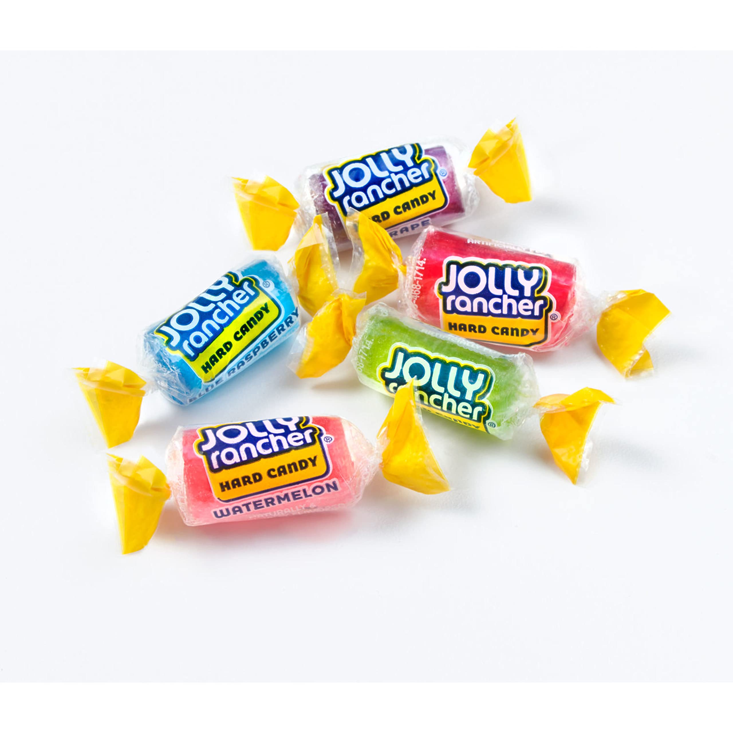 JOLLY RANCHER Assorted Fruit Flavored Hard Candy Bulk Bag, Halloween Candy, 5 lb