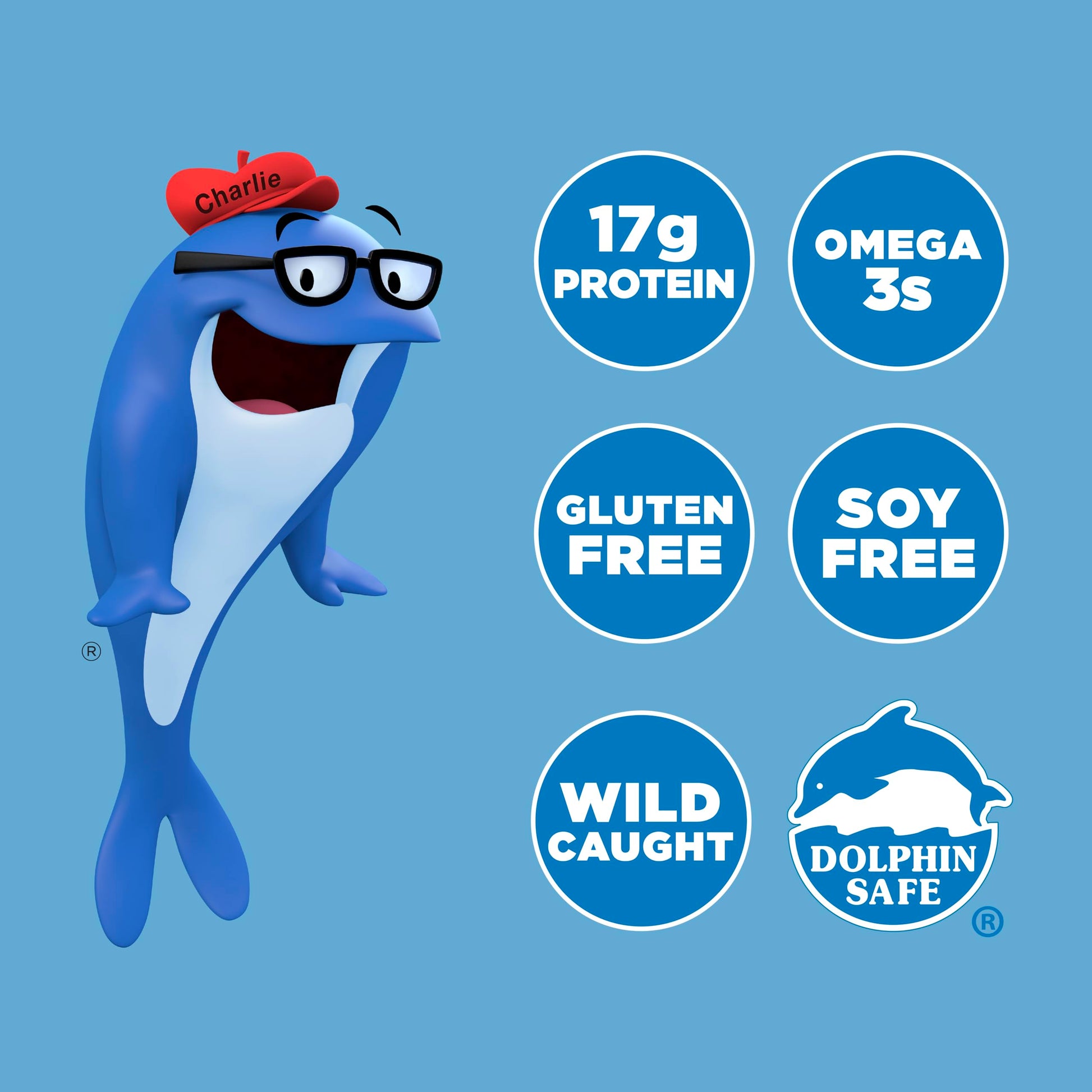 StarKist Chunk Light Tuna in Water, 2.6 oz Pouch (1 Pack) Ready to Eat Wild Caught Tuna, 17g Protein, 70 Calories Per Serving, Gluten Free, Soy Free, Kosher, Perfect for Salads, Keto Meals and Snacks