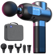 BOB AND BRAD C2 Massage Gun, Deep Tissue Percussion Massager Gun, Muscle Massager with 5 Speeds and 5 Heads, Electric Back Massagers for Professional Athletes Home Gym