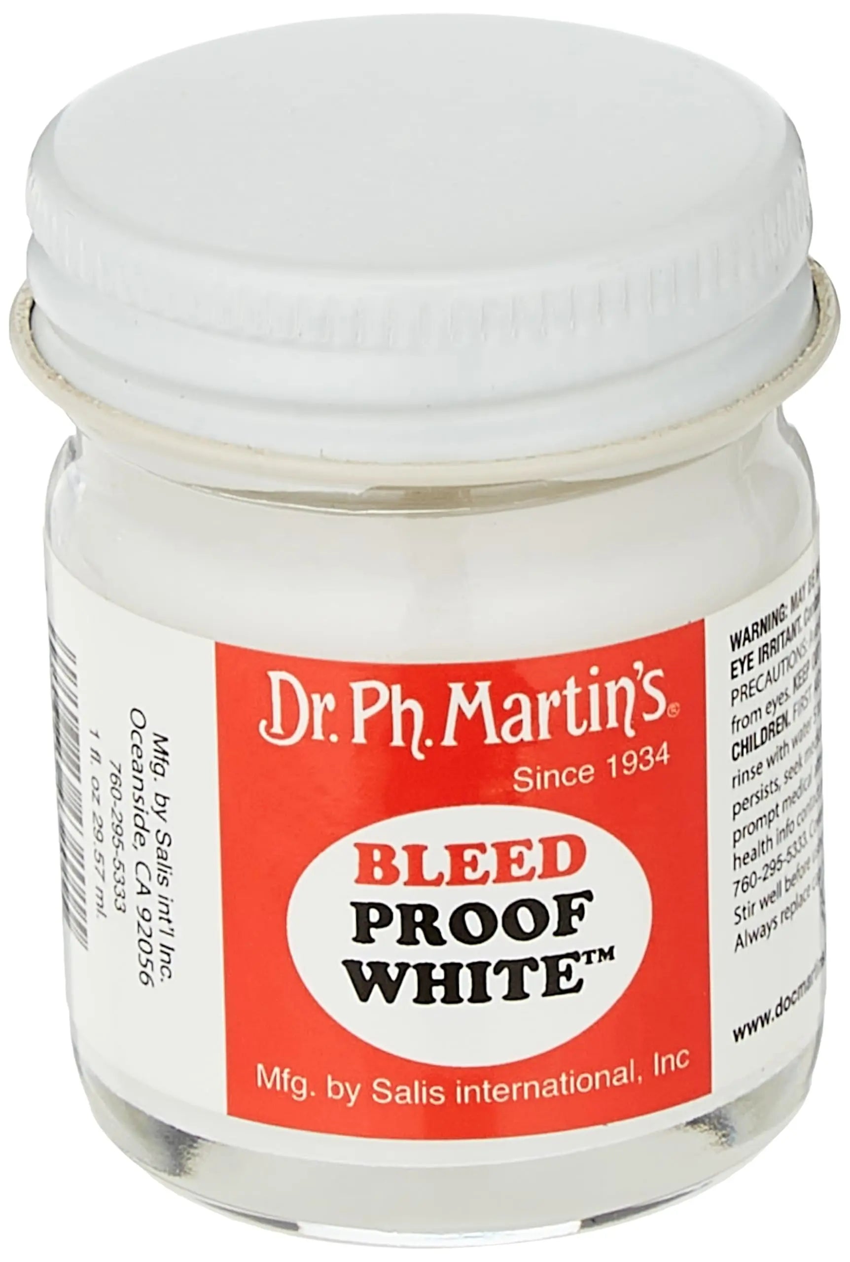 Dr. Ph. Martin's Bleedproof White Fine Art Paint, 1 Ounce (Pack of 1)